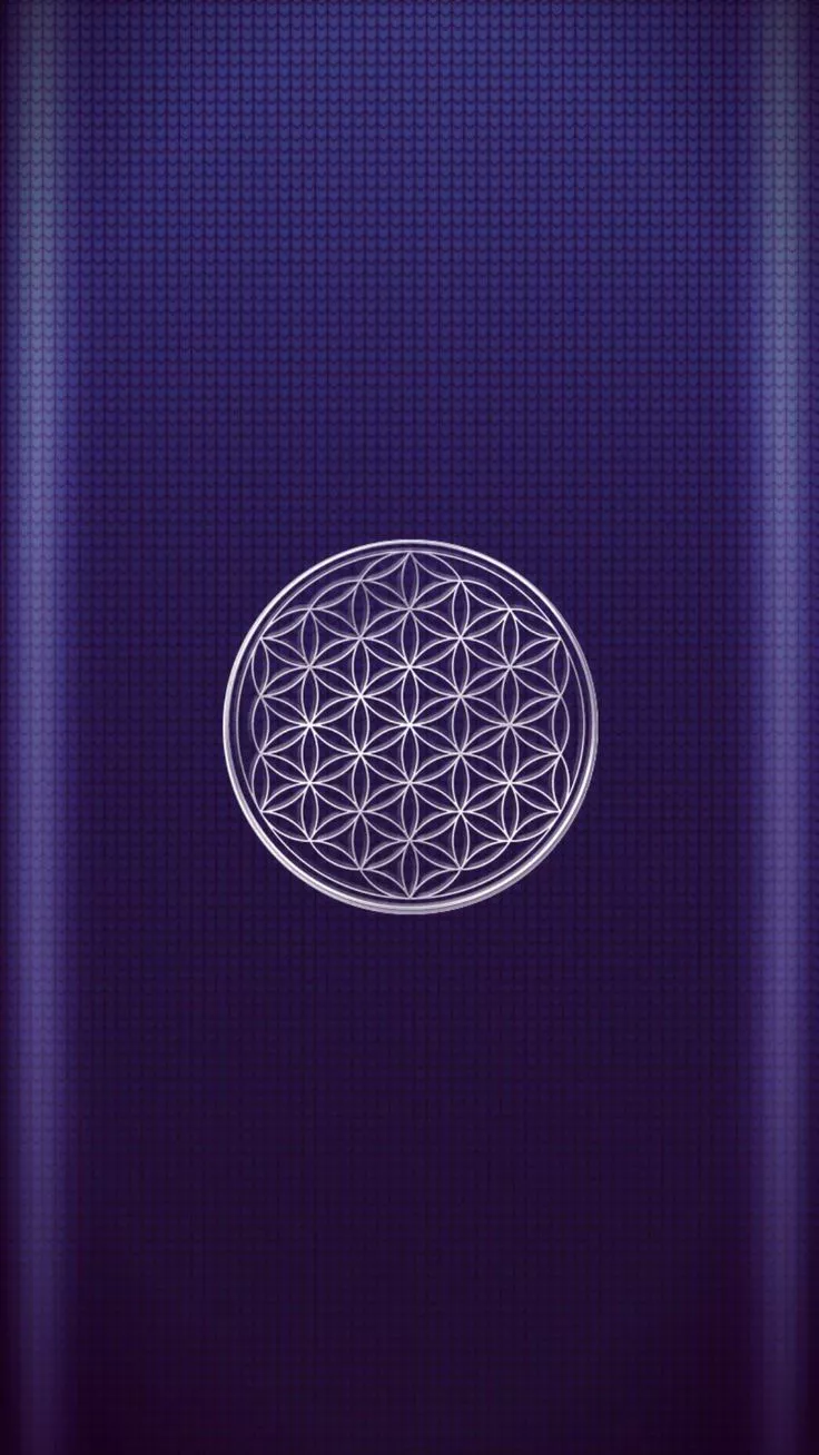 Flower of Life edge wallpaper