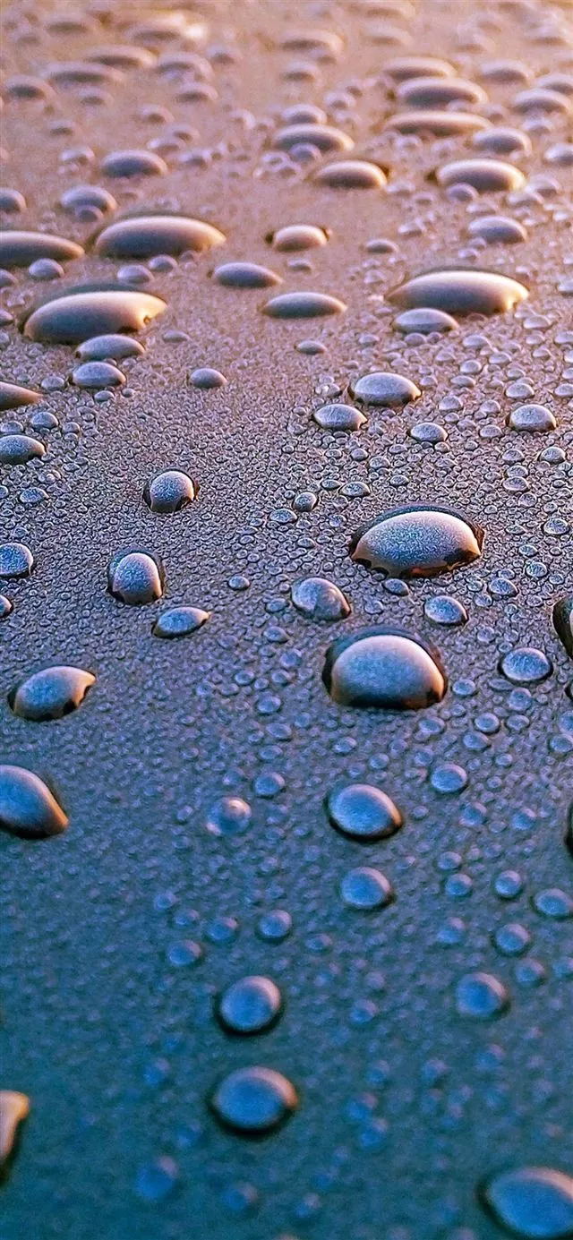 Water drop rain cold blue pattern