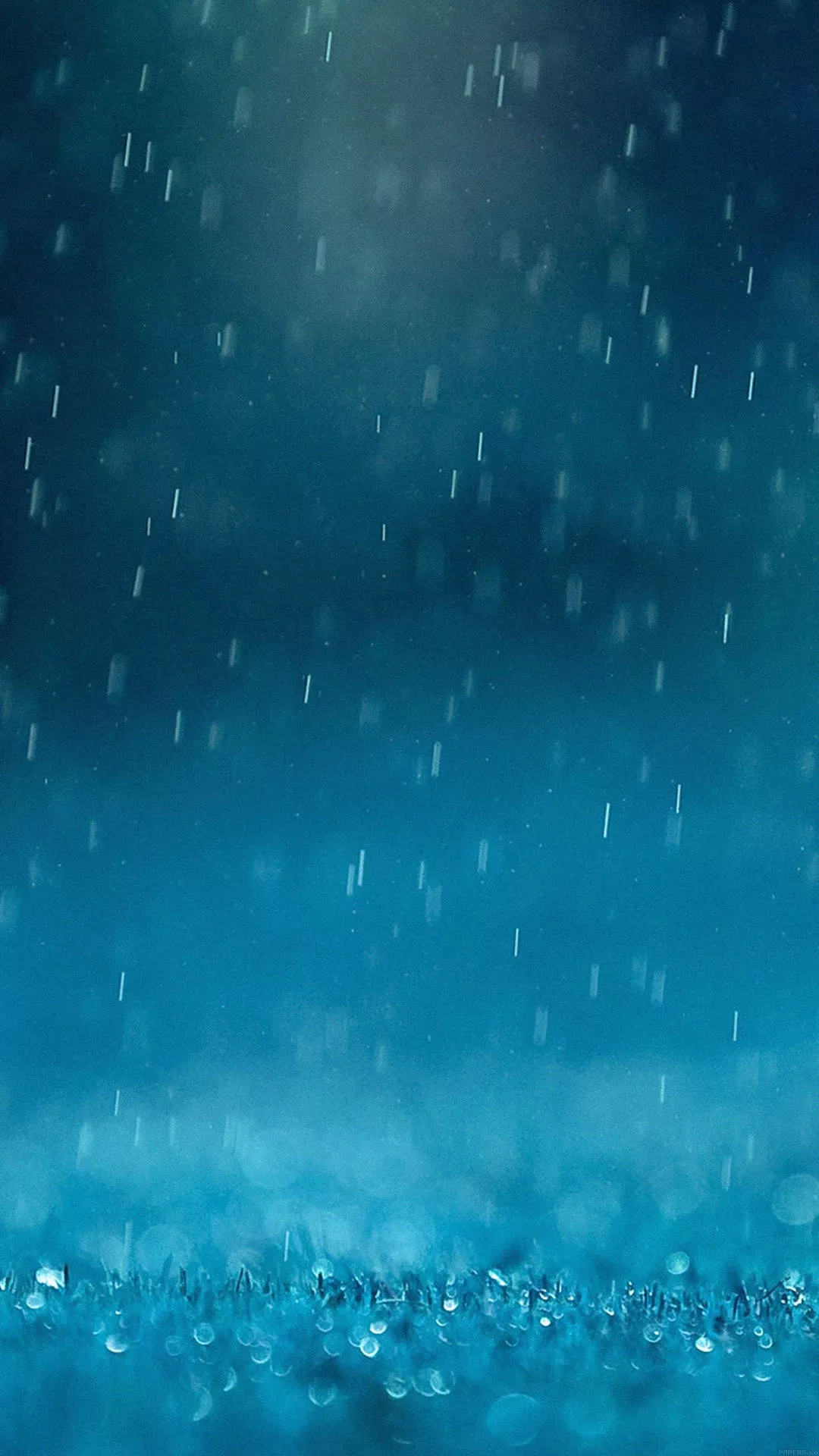 iPhone Rain Wallpaper