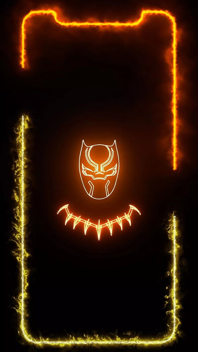 HD black amoled marvel wallpaper