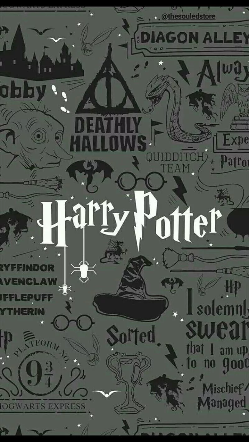 harry potter, magia, HD phone wallpaper