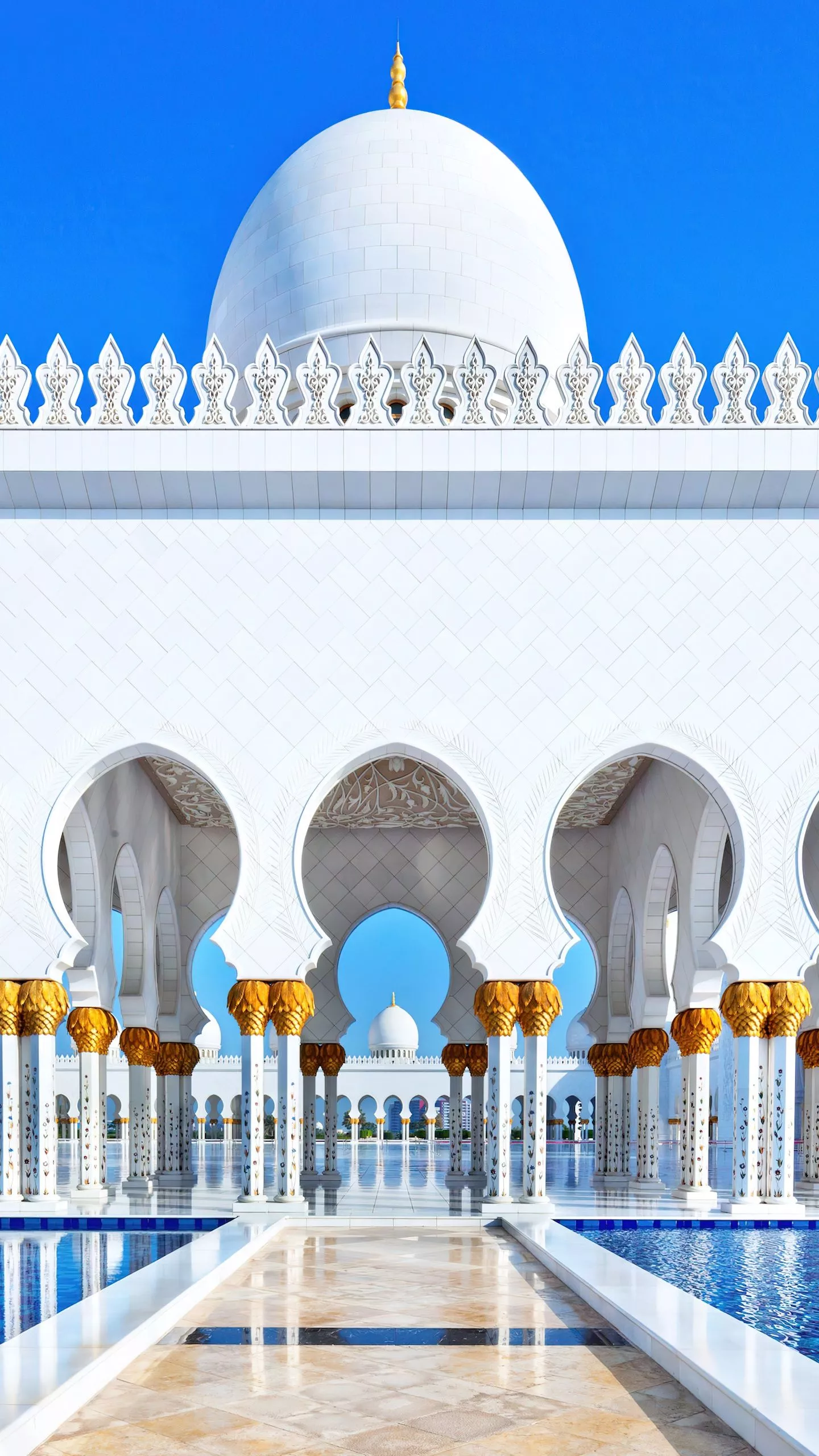 Sheikh Zayed Grand Mosque Wallpaper 4K