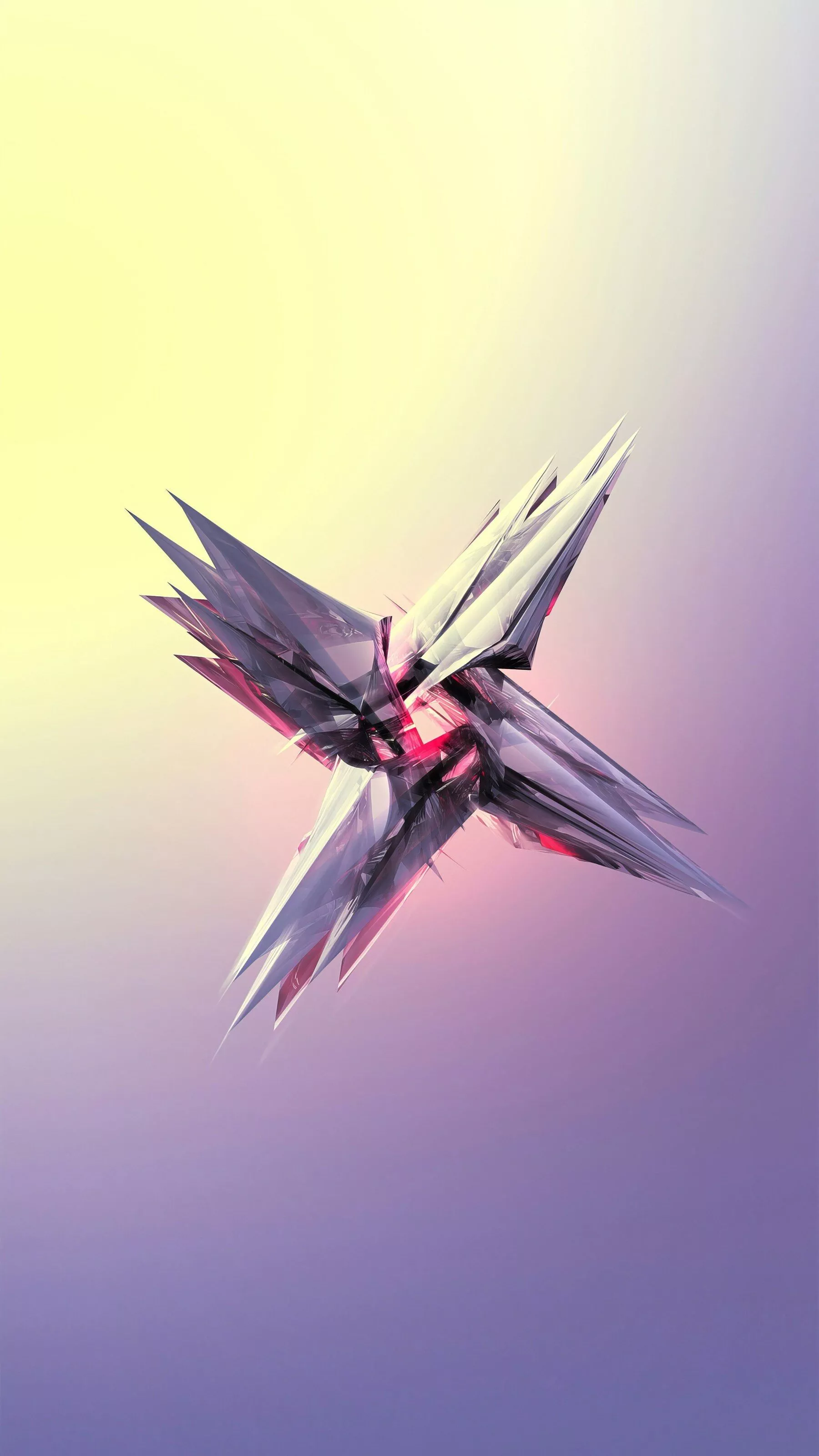 Abstract X Shape 3D MKBHD Panels App