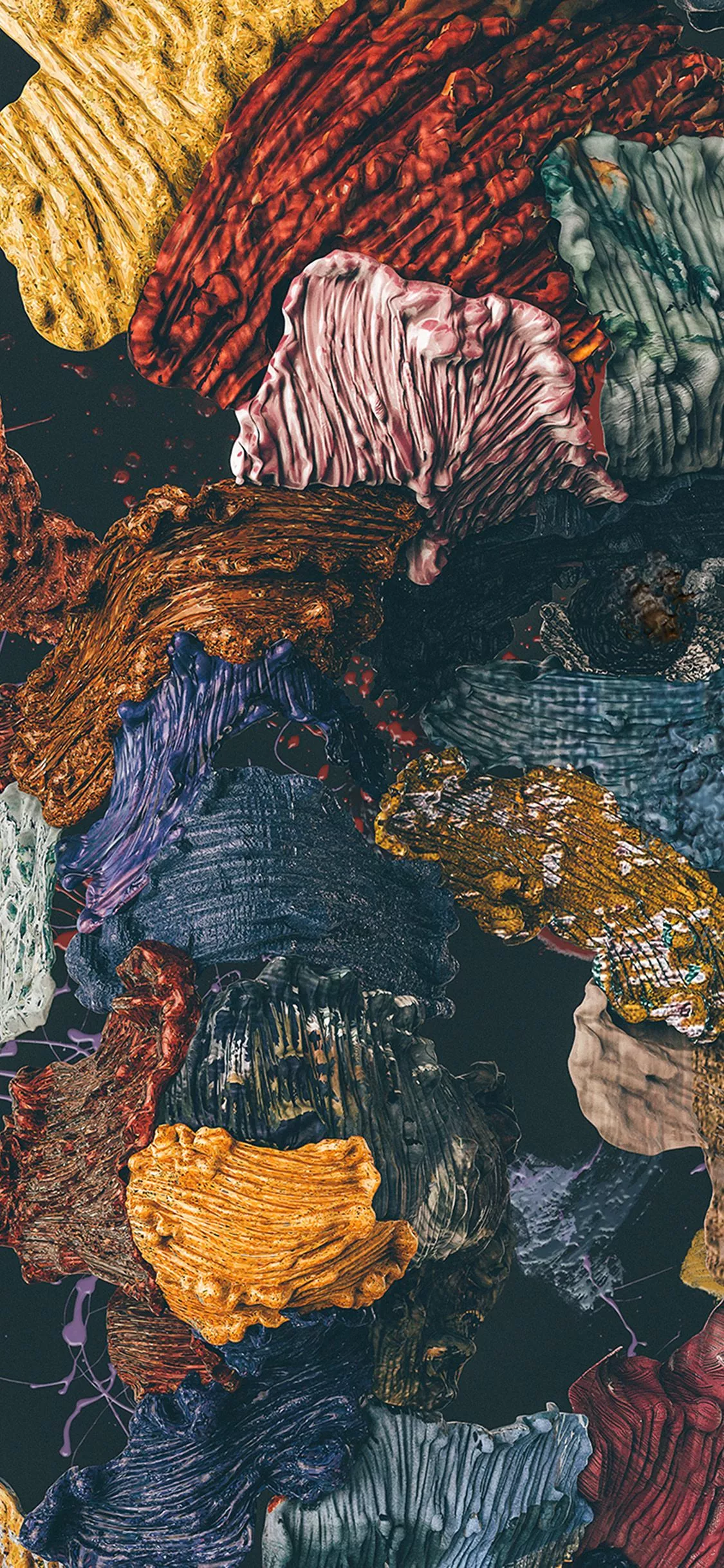 iPhone X wallpaper. art face illust