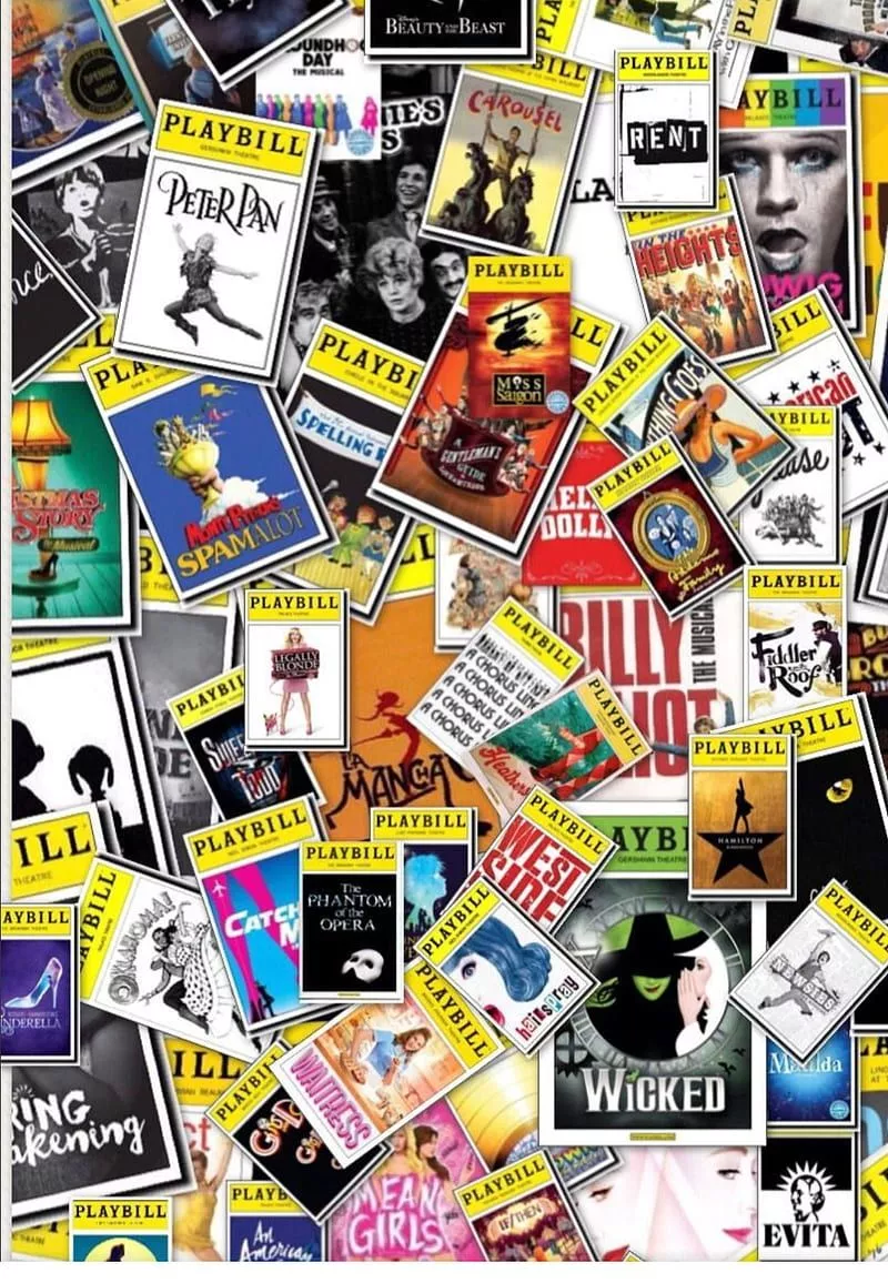 HD broadway playbill wallpaper