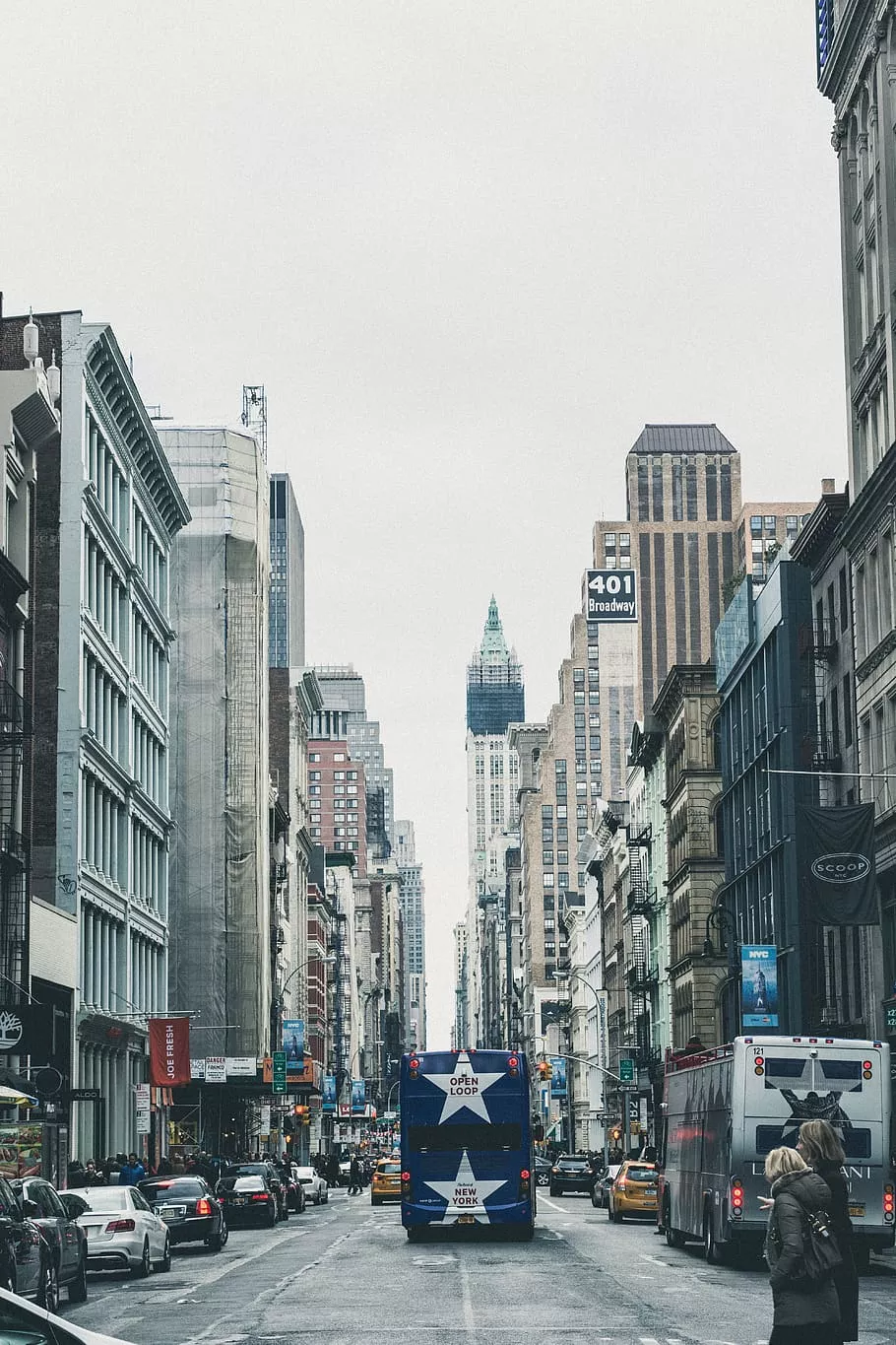 broadway, soho, landscape, city