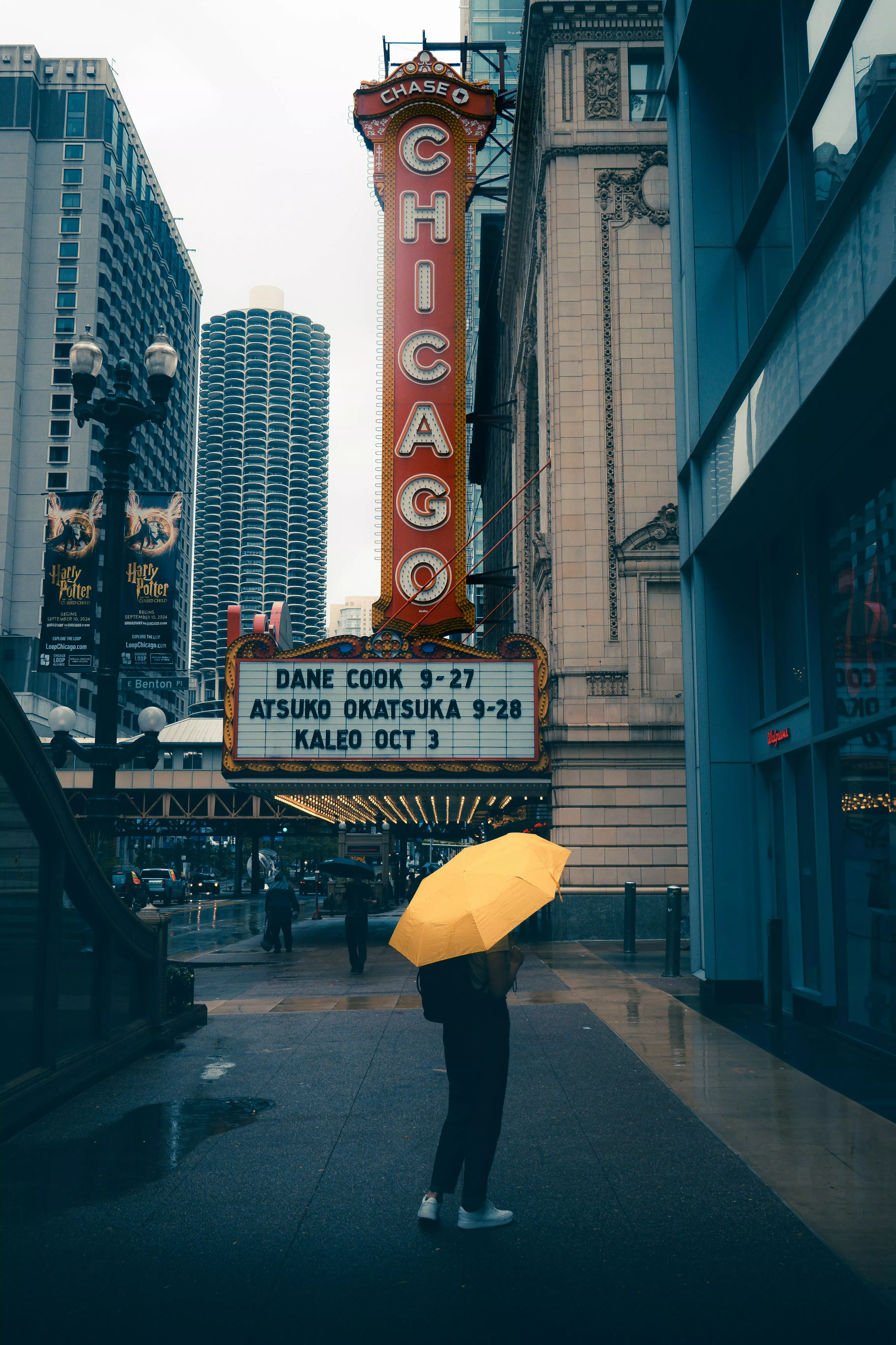 Chicago Theater at Night · Free