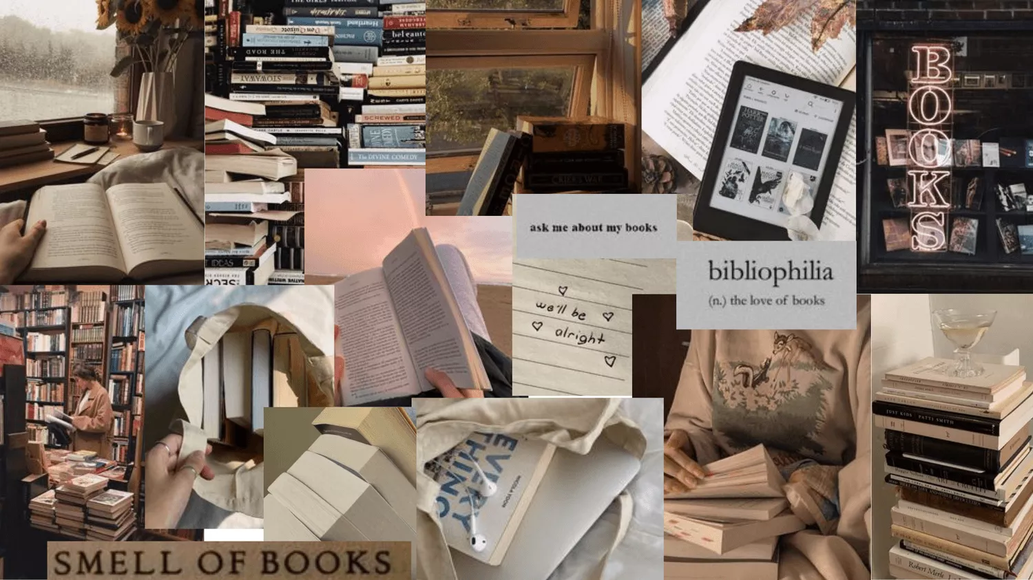 Bookish Desktop Wallpapers Wallpaper Cave