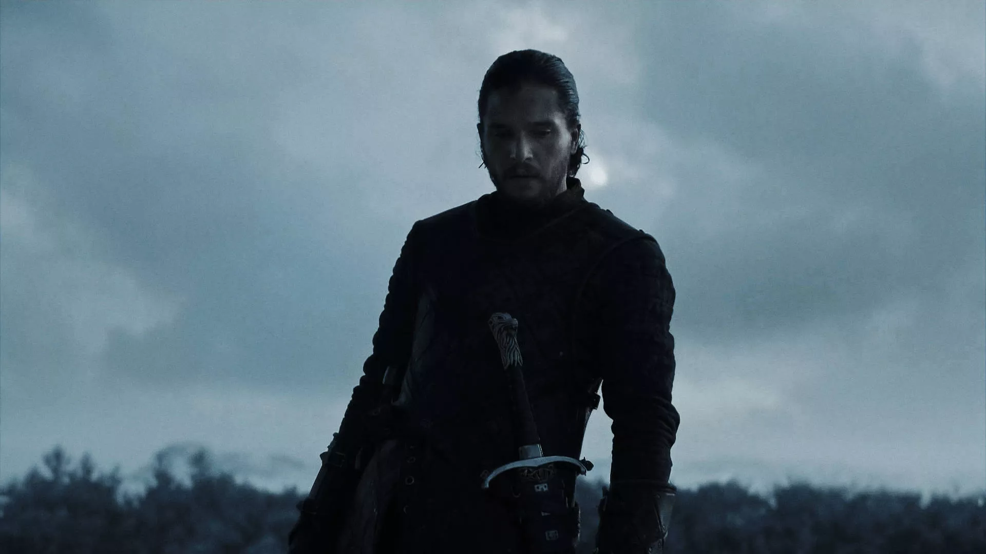 Standing Jon Snow Game Of Thrones