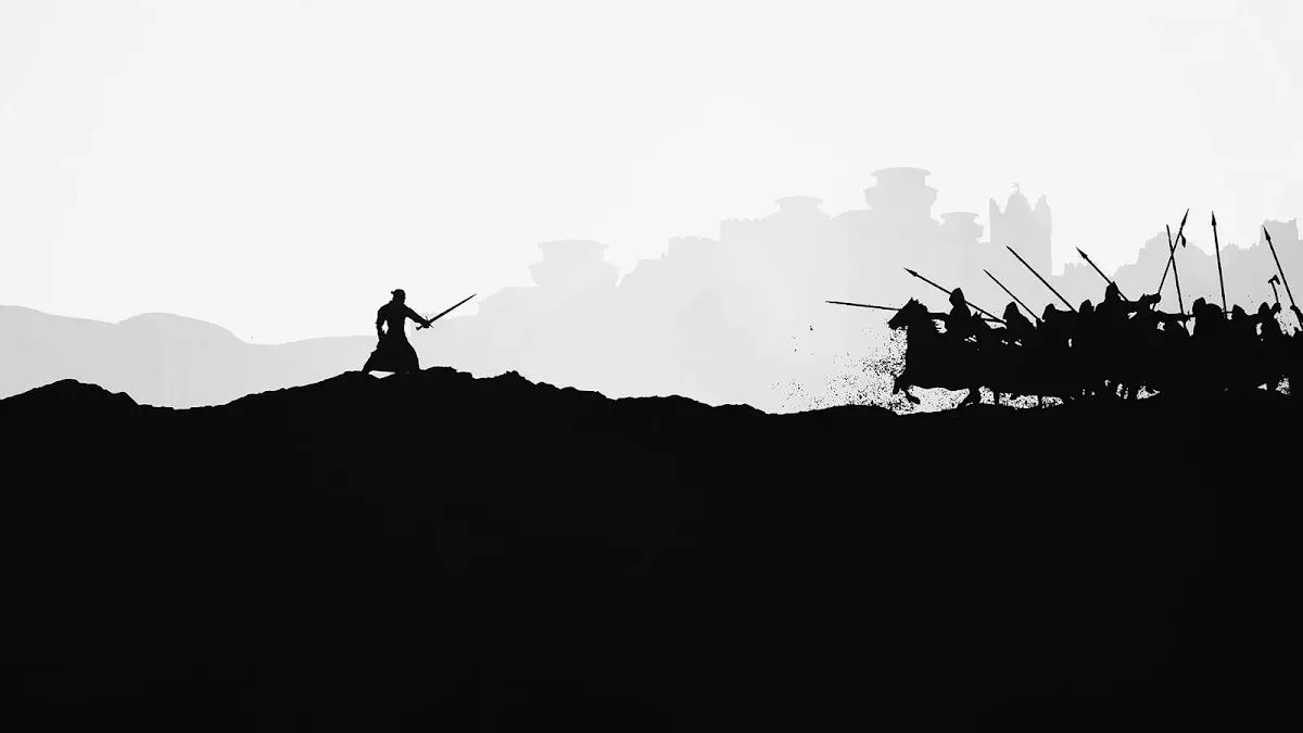 Minimalist Battle of the Bastards Jon