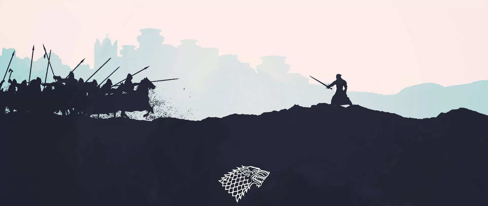 Download 4K Dual Monitor Jon Snow Vs