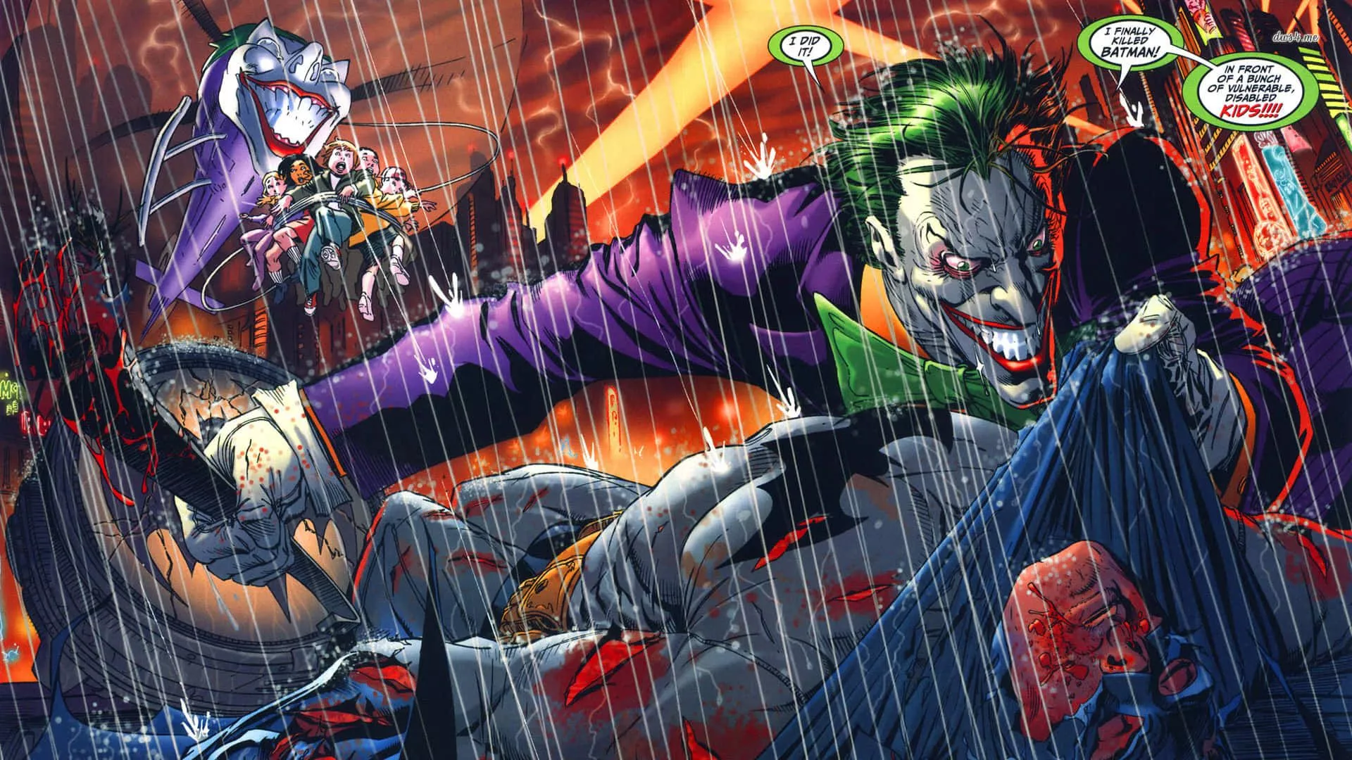 Batman Comic Desktop Wallpaper