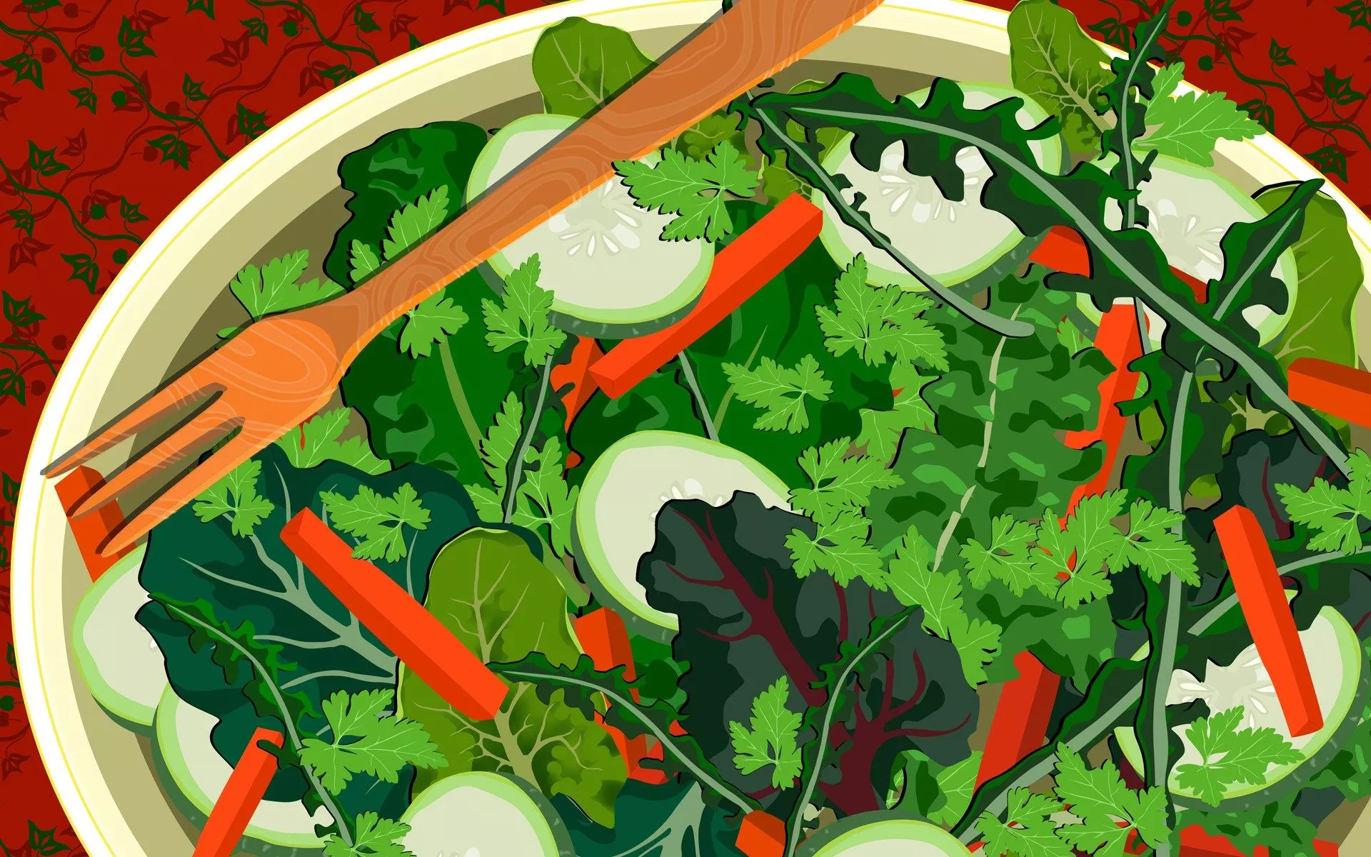 PSD Food illustrations 3124 vegetable