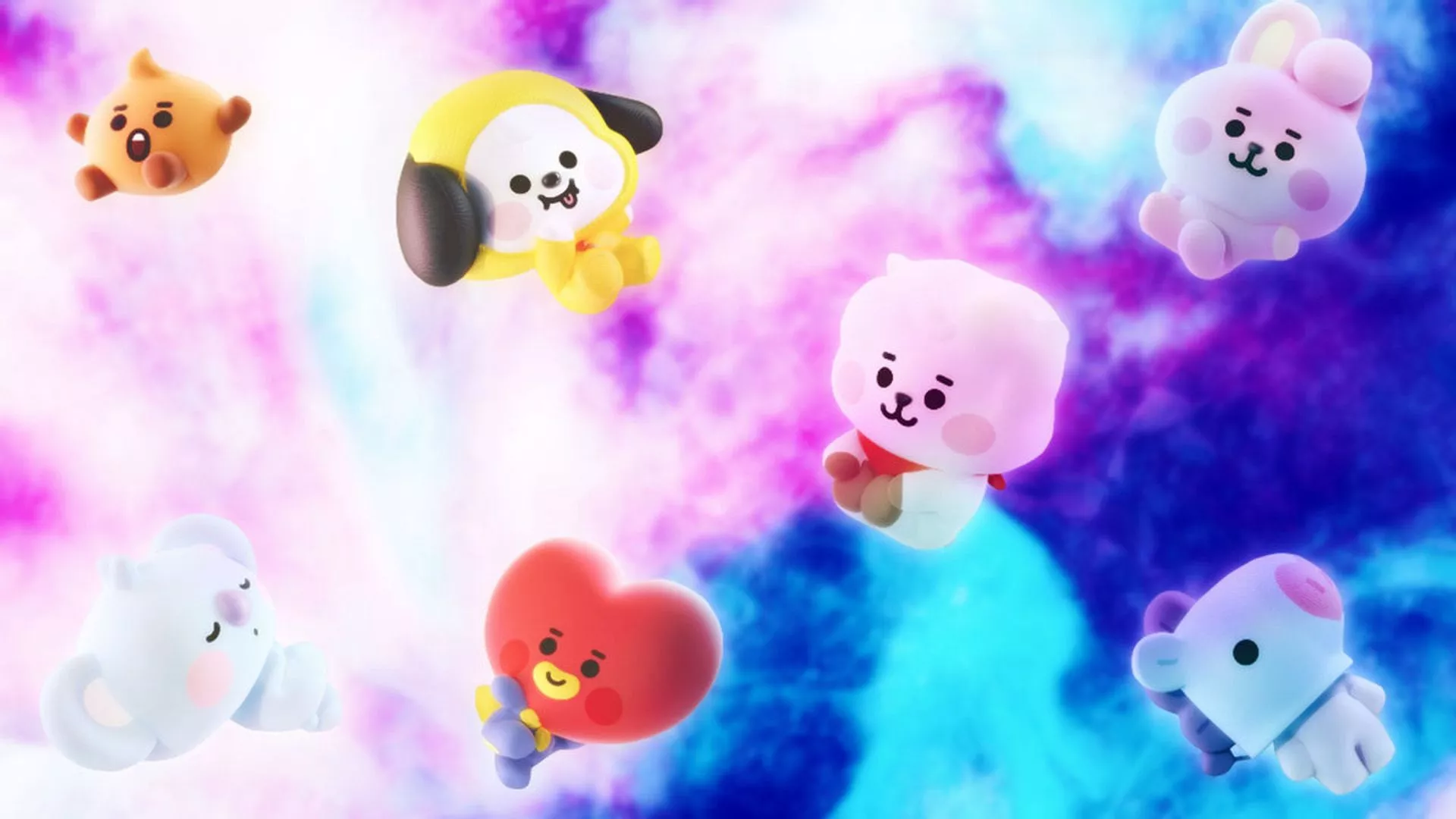 CHIMMY, COOKY, KOYA, MANG, RJ, SHOOKY