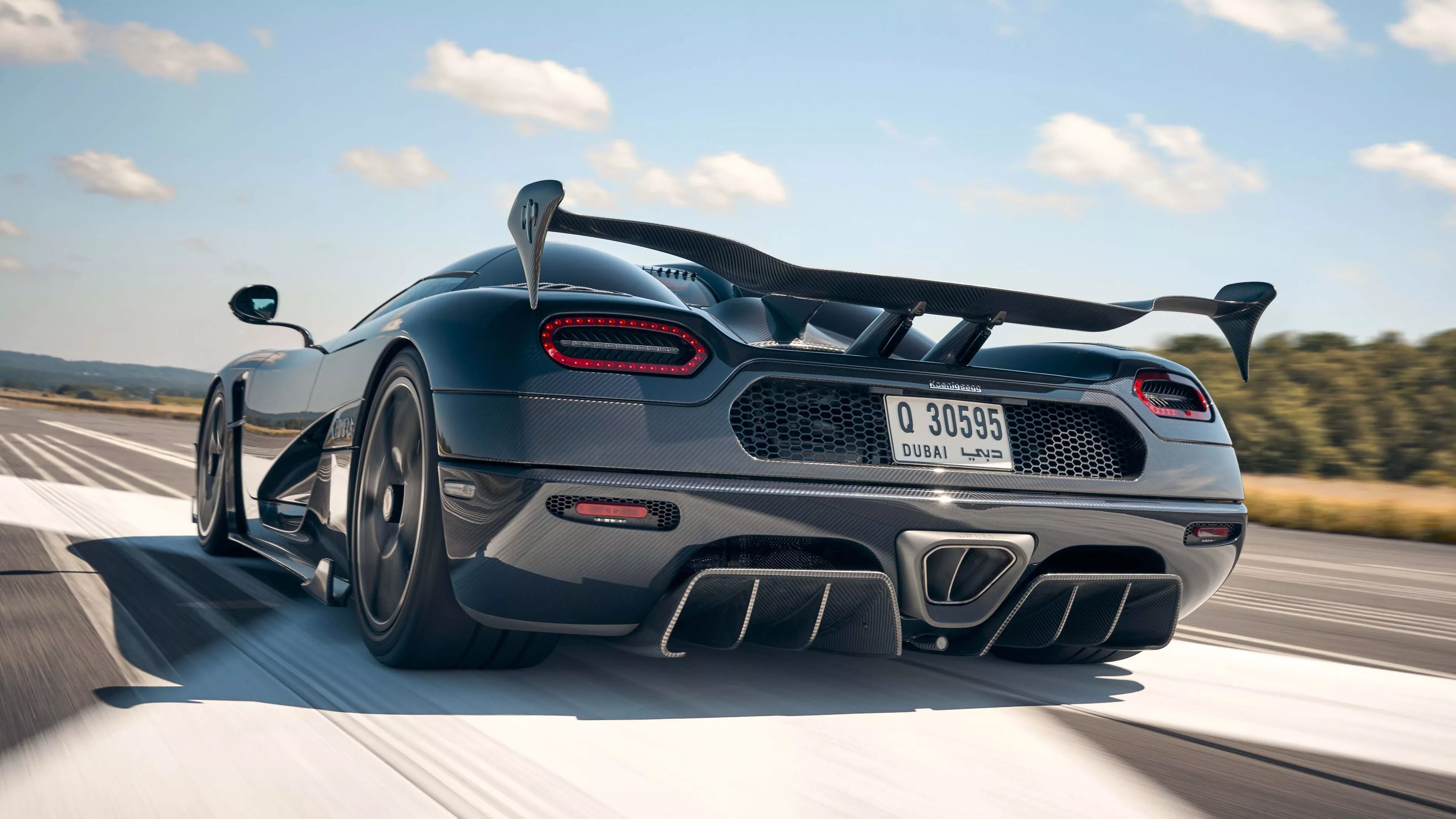 Flat out in the £8m Koenigsegg Chimera