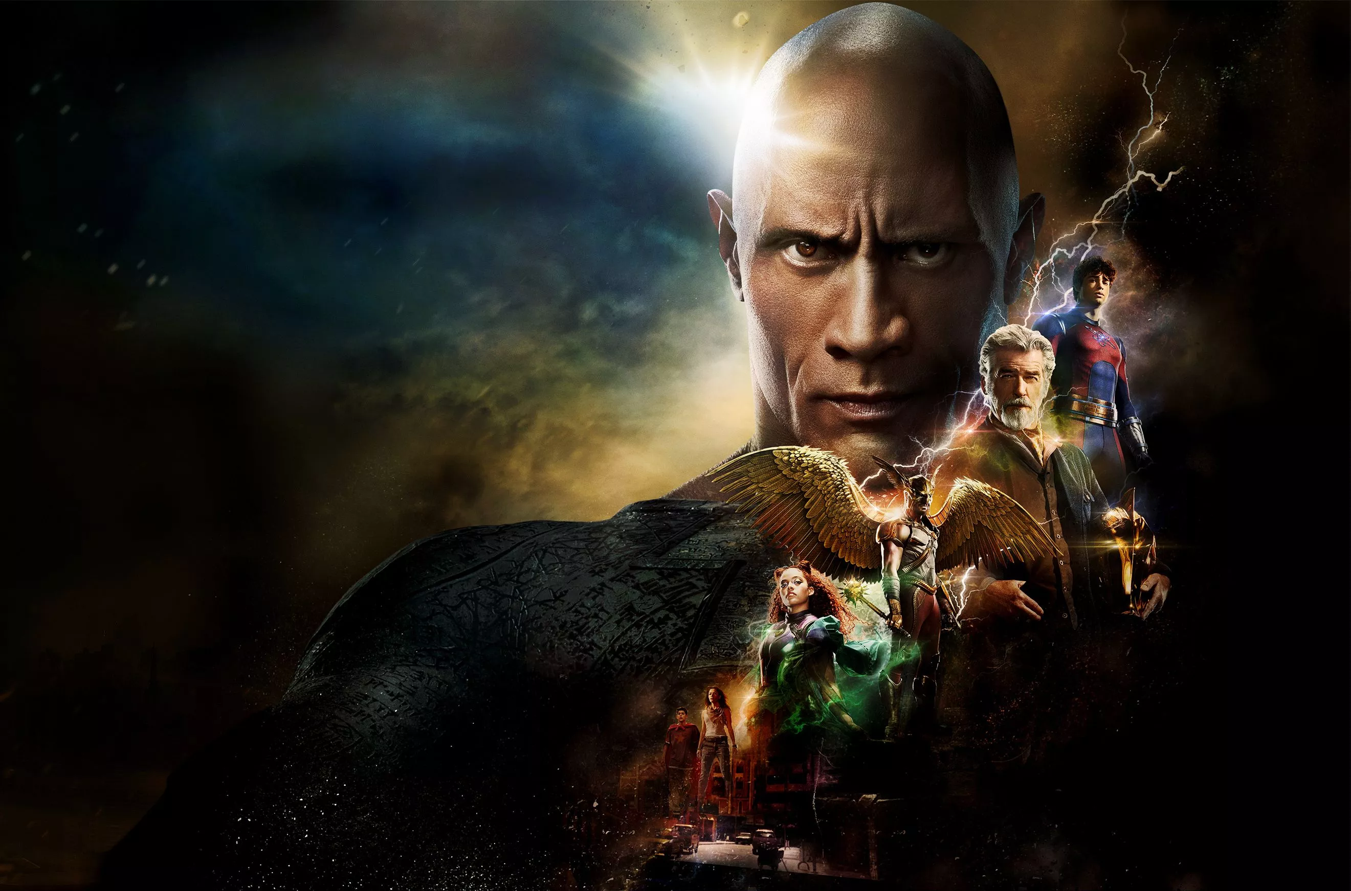 Official Black Adam HD Poster Wallpaper