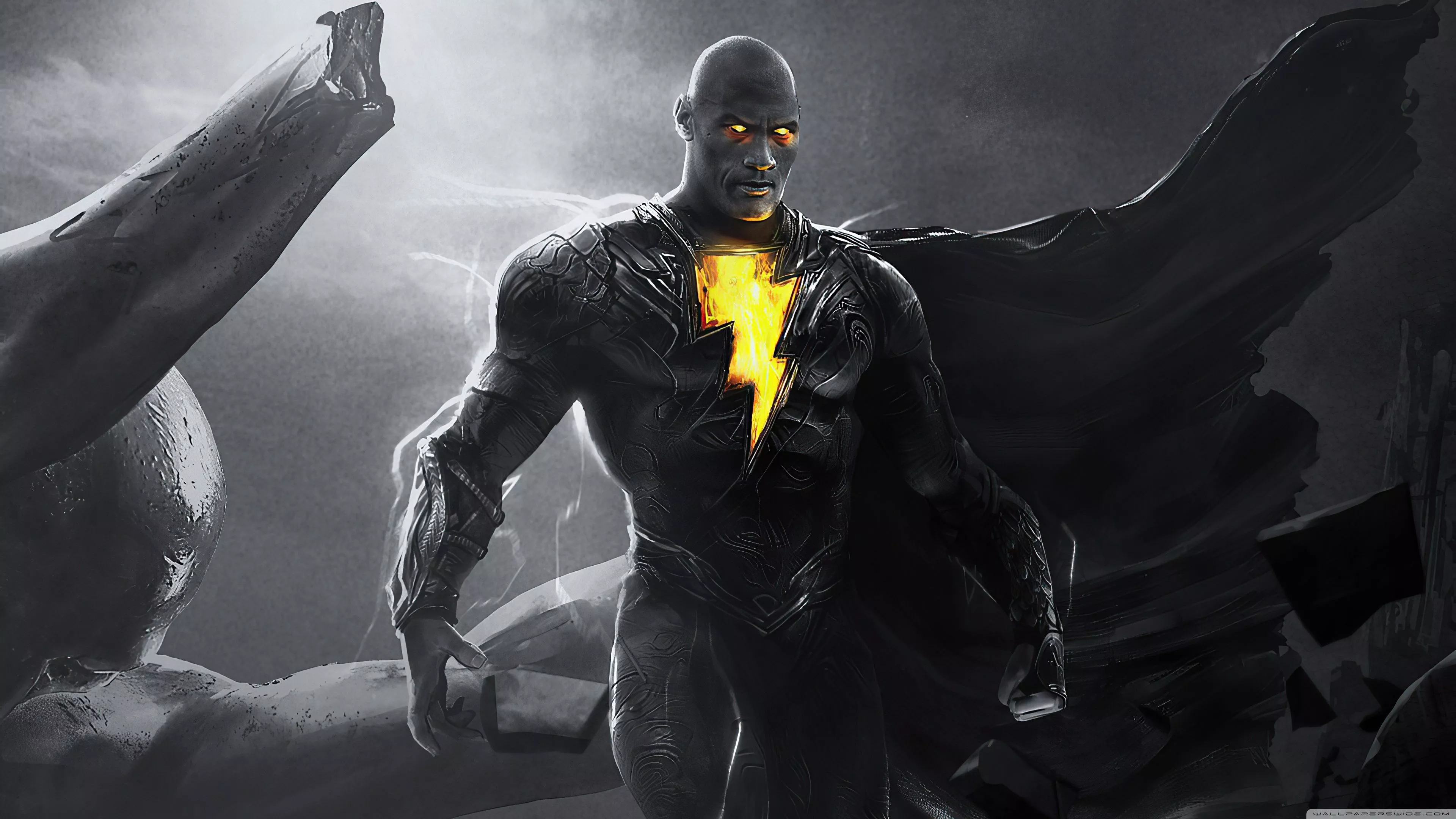Black Adam Ultra HD Wallpaper for 4K