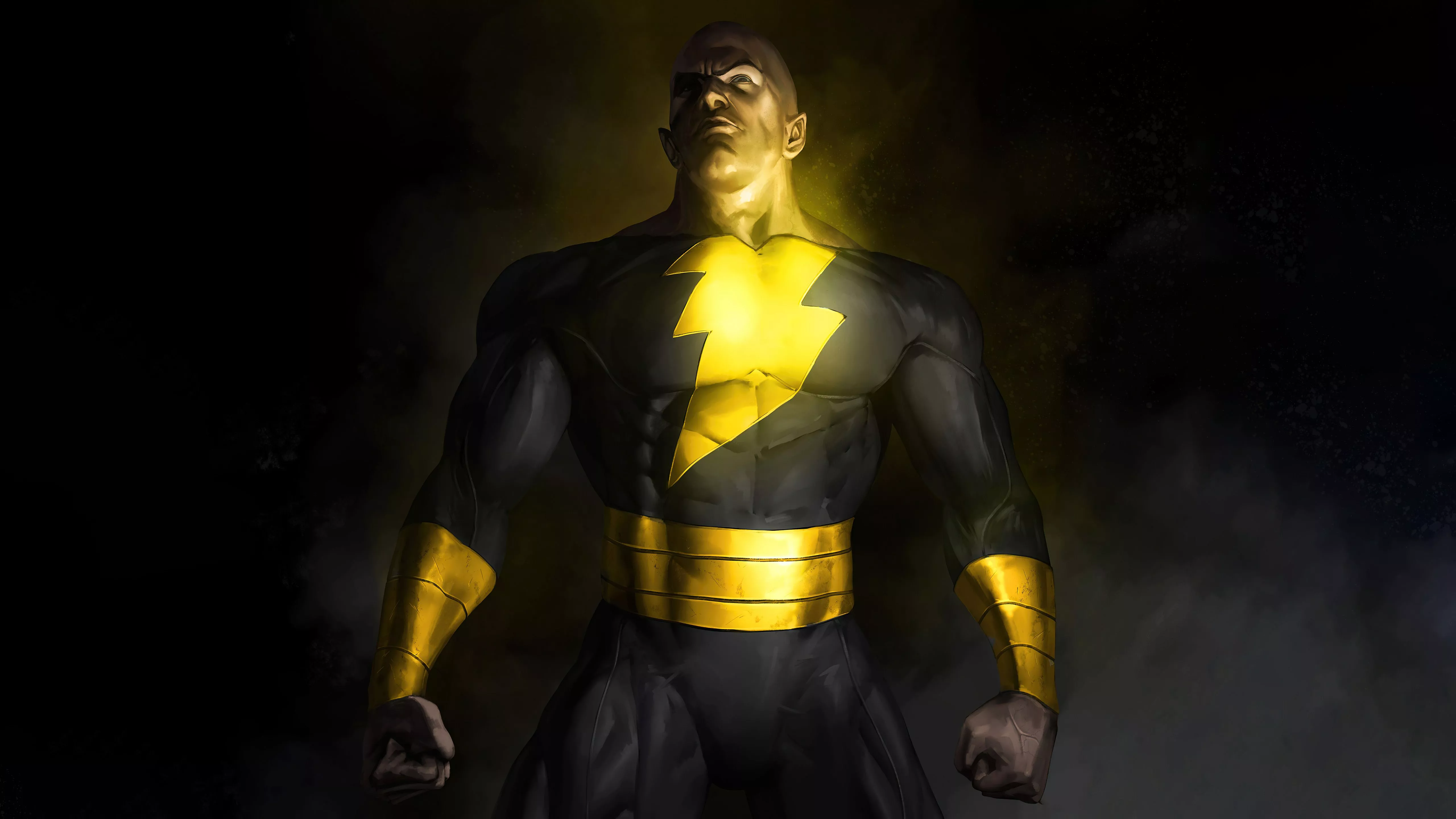 Black Adam Dc Comic Art 5k Wallpaper