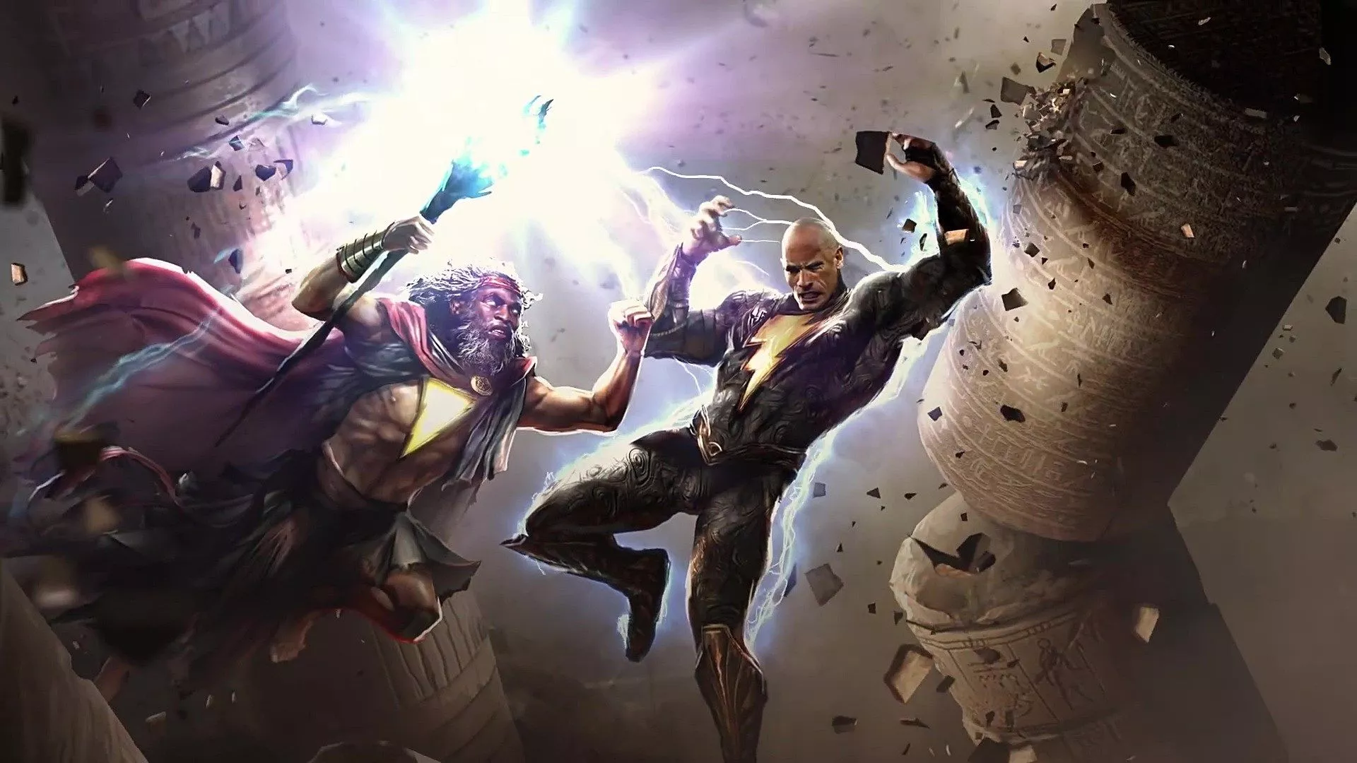 Dwayne Johnson Black Adam Desktop