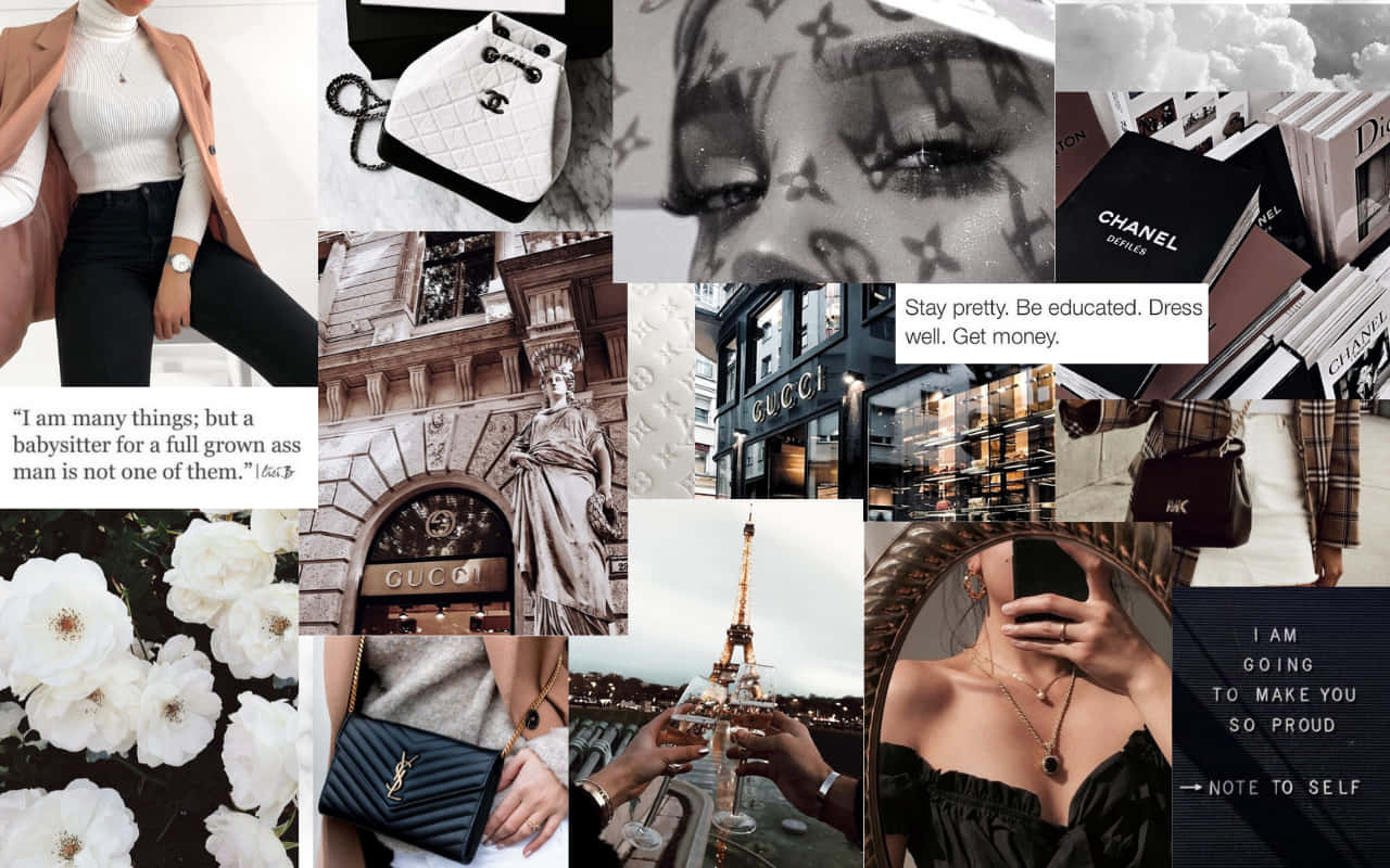 Download Collage Aesthetic Black