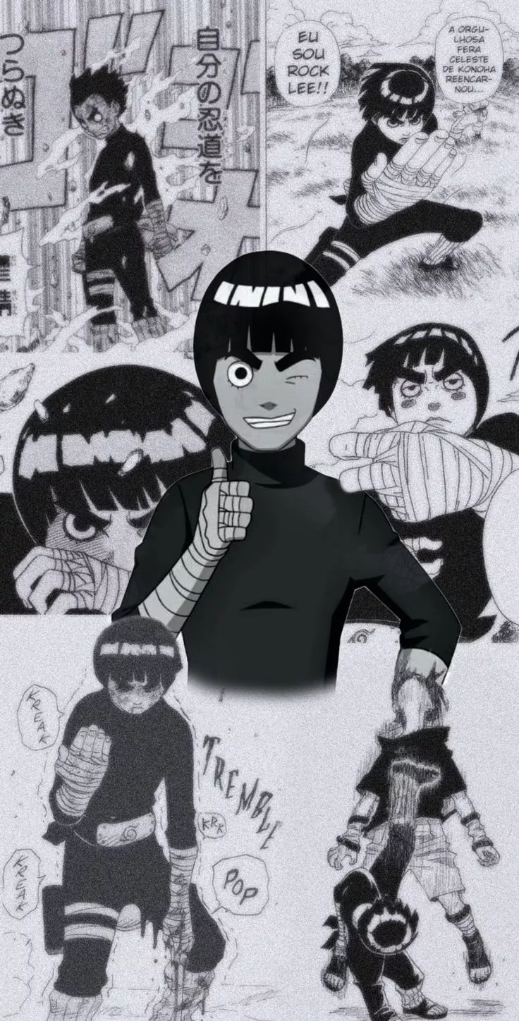 Wallpaper Rock Lee