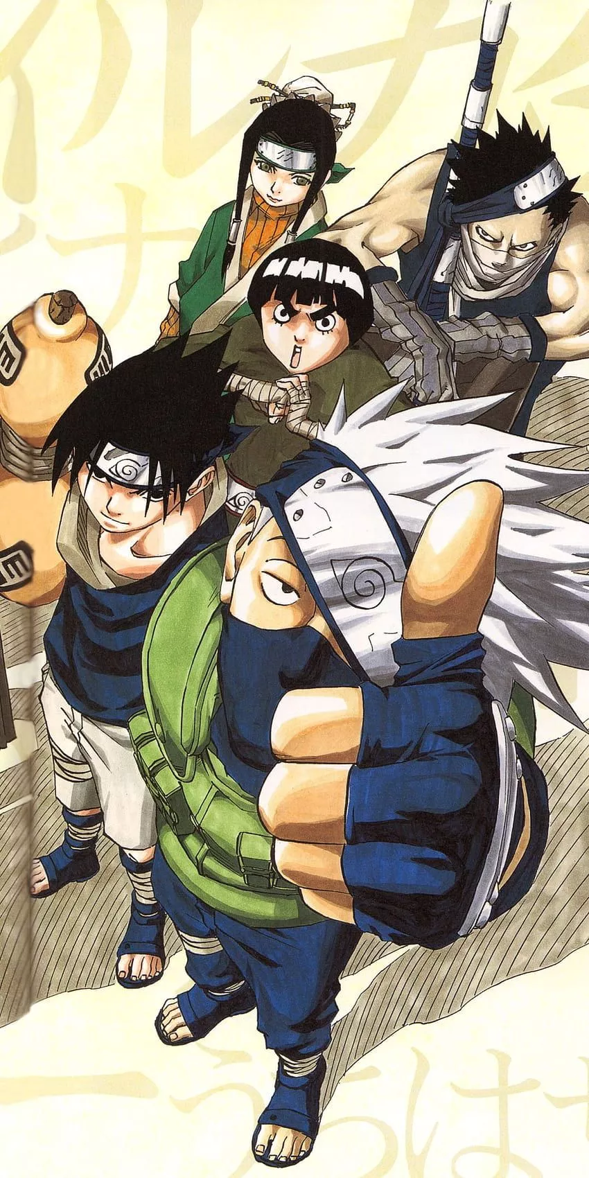 Anime Naruto , Rock Lee HD phone