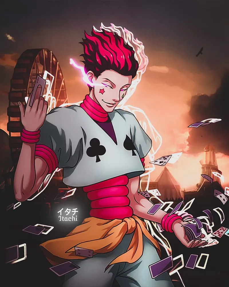 Hisoka, anime, anime, gon