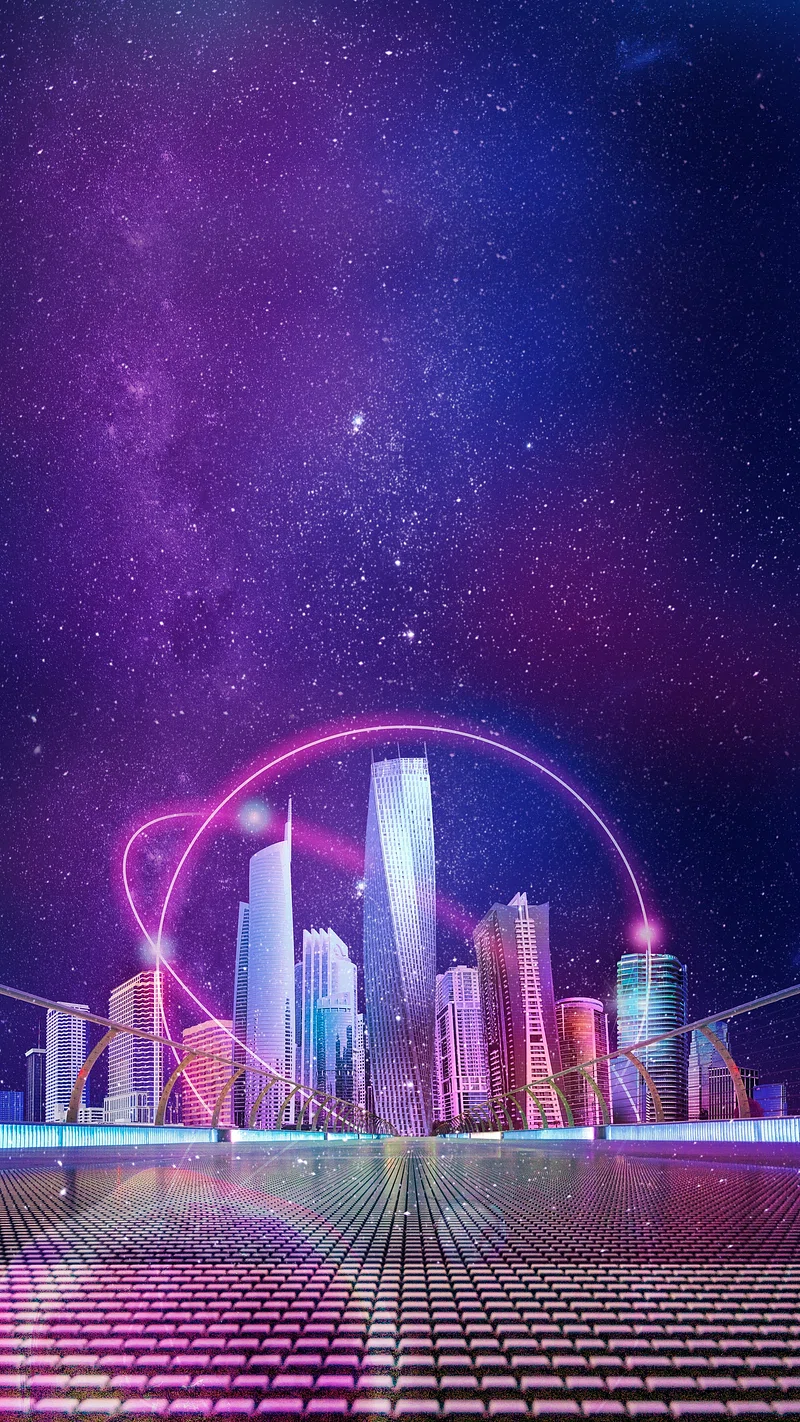 Neon iPhone Wallpaper. Free Aesthetic