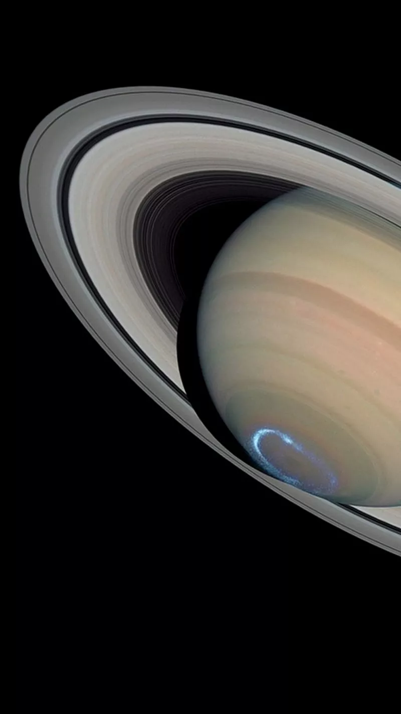 Saturn, planet, space, HD phone
