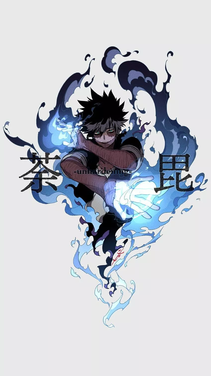 Dabi. My Hero Academia HD phone
