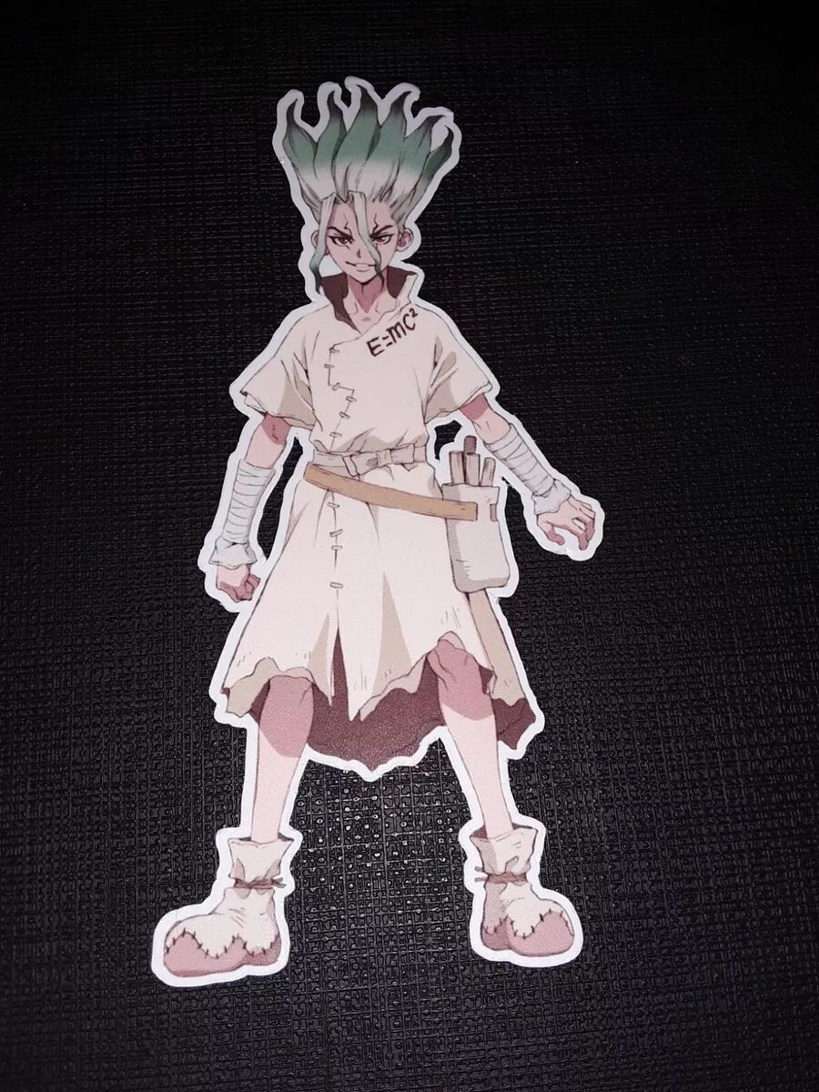 Dr. Stone Senku Ishigami Glossy Sticker