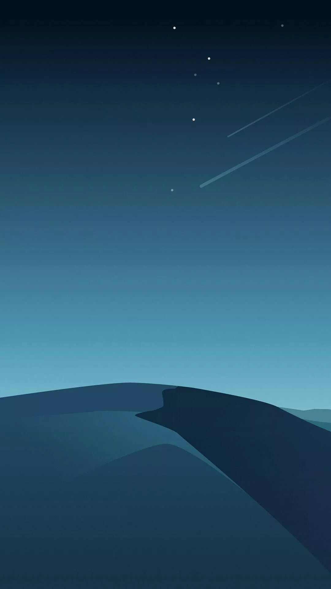 Shooting Star Illustration iPhone