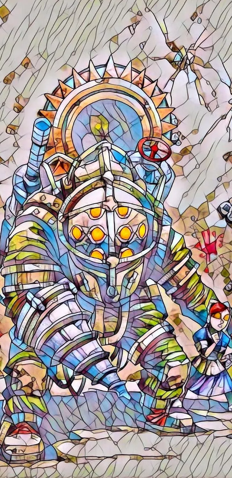 Bioshock, big daddy, video games, HD