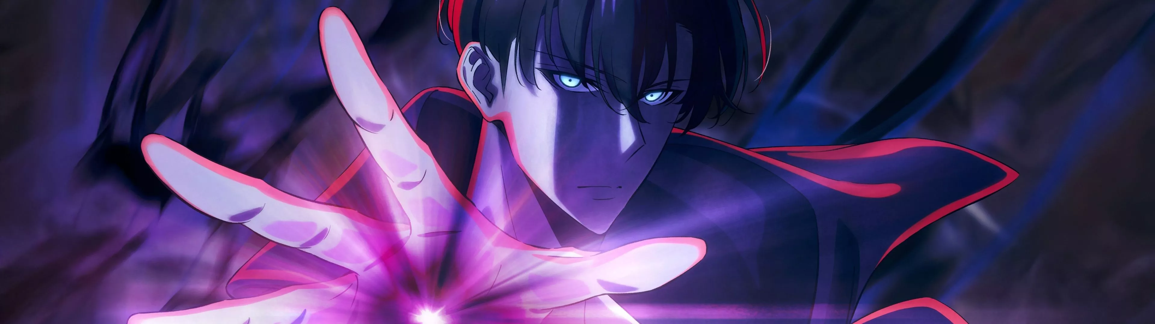 Sung Jinwoo Wallpaper 4K, Purple