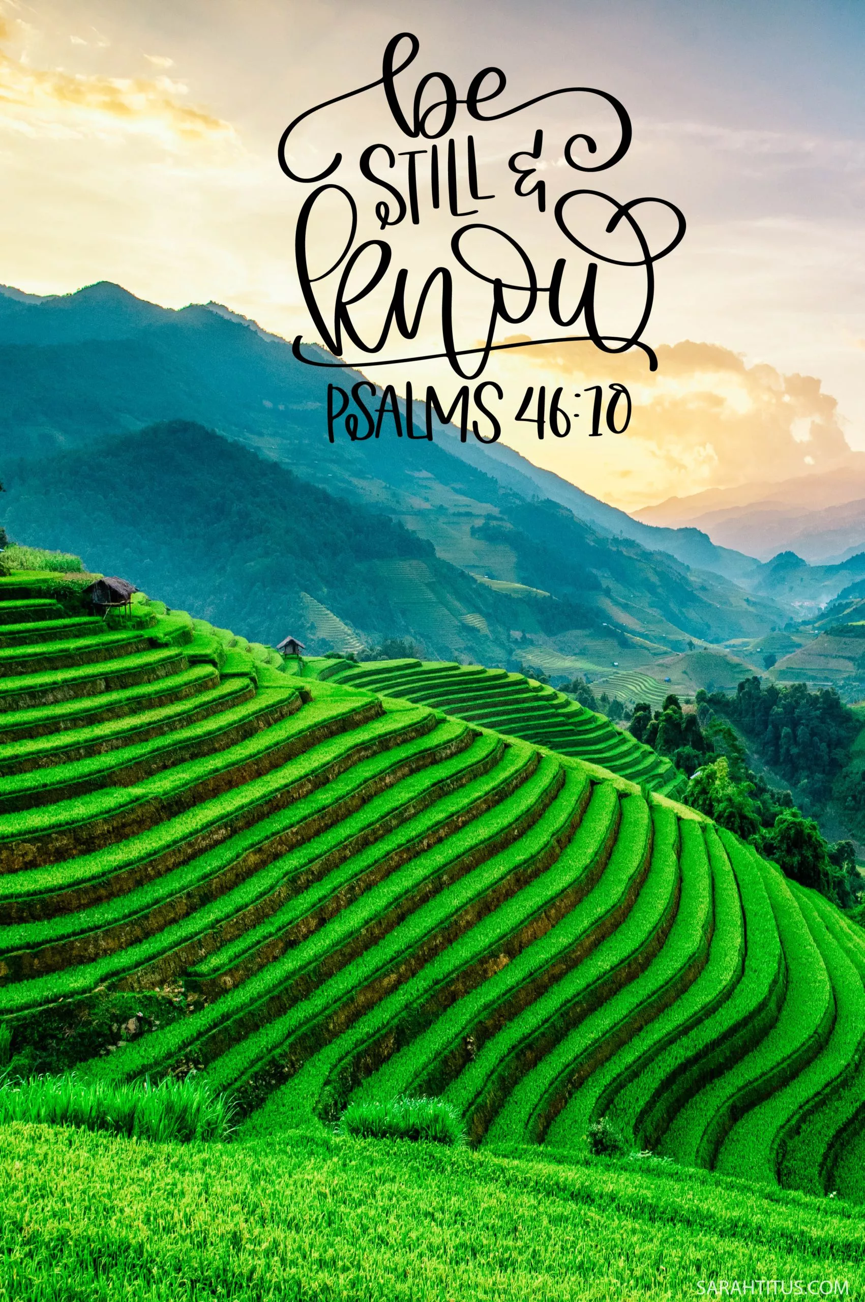 Be Still and Know Scenery Wallpaper