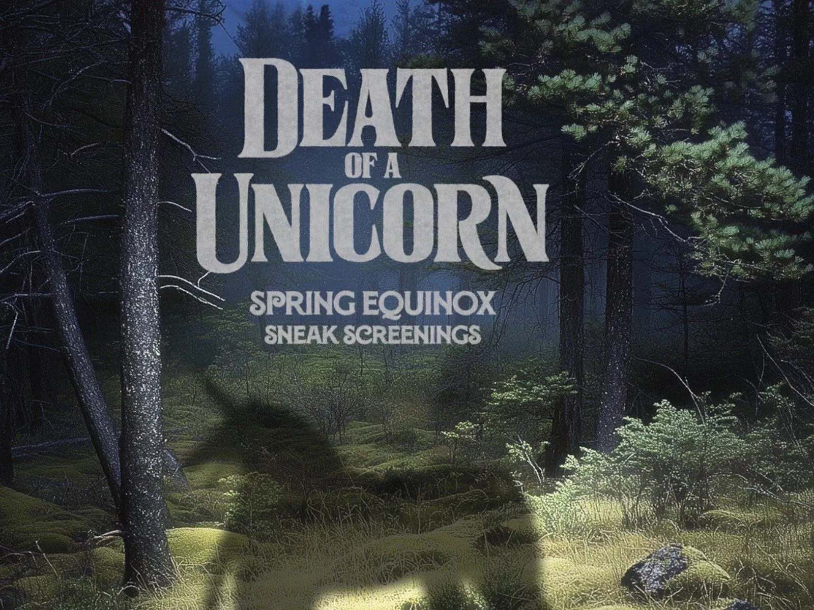 Death of a Unicorn: Special screenings