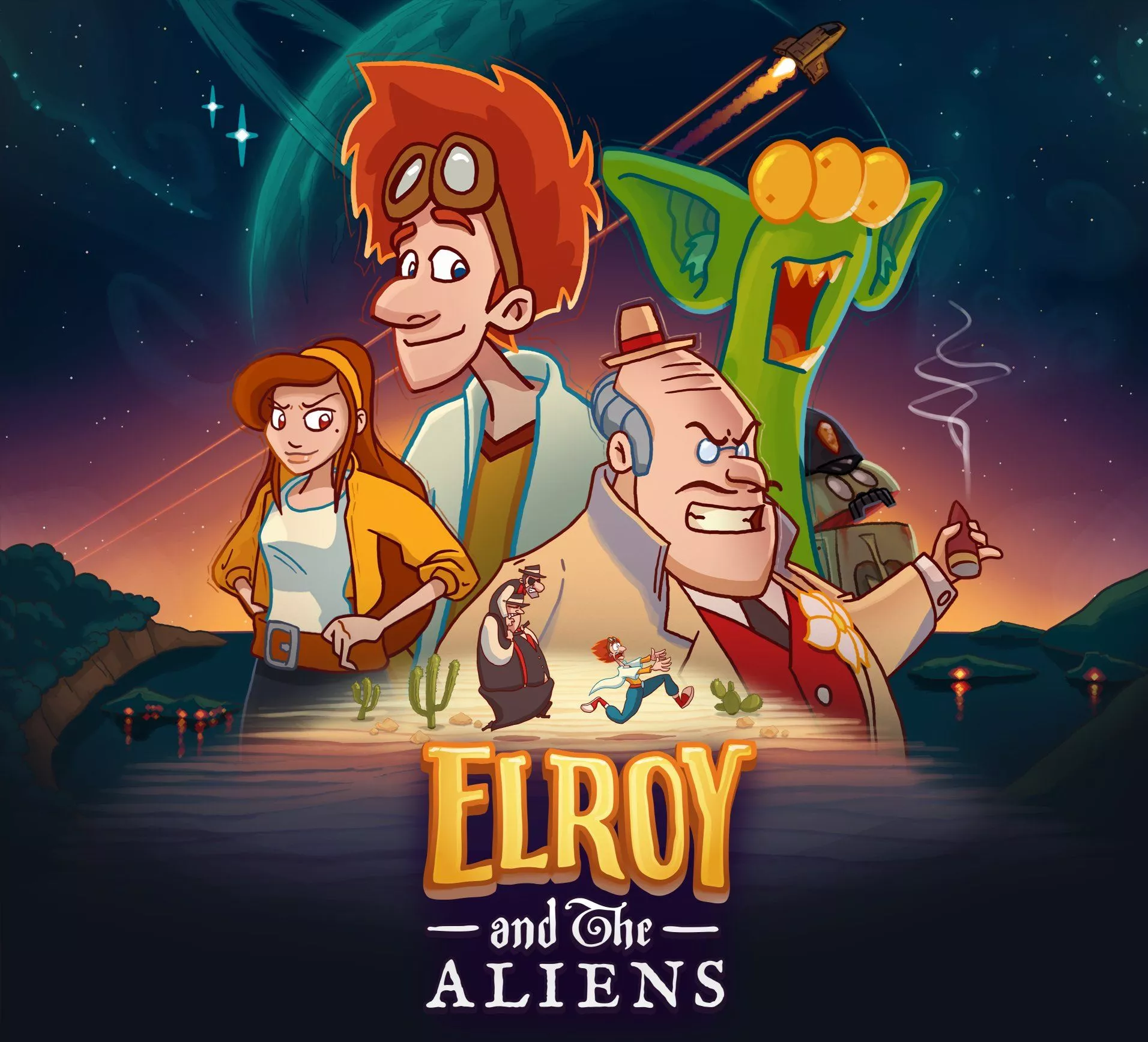 Elroy and the Aliens. Adventure Game