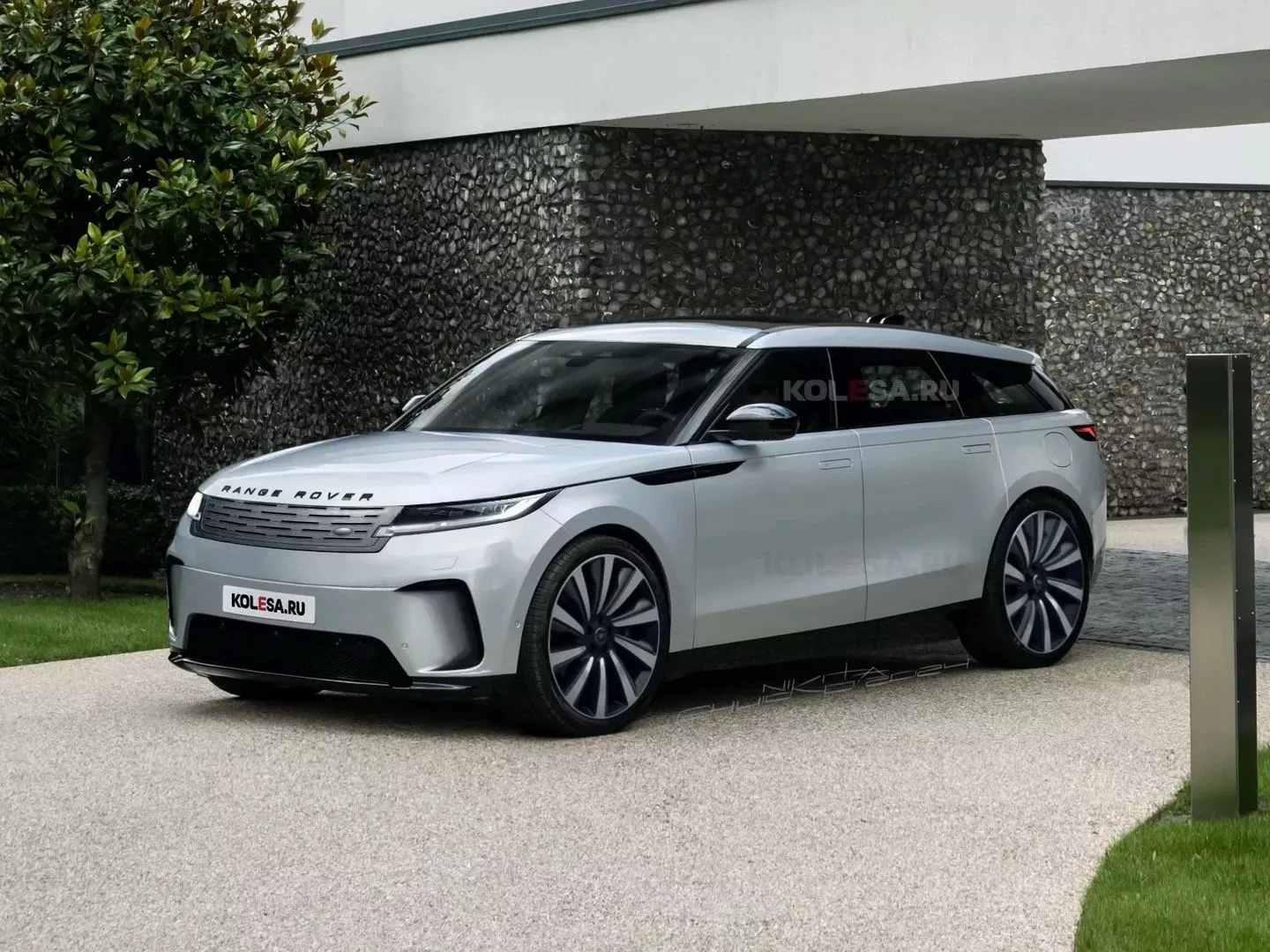 2026 Range Rover Velar EV Rendered Based on First Spy Pics, Looks Like a Spaghettified RRS