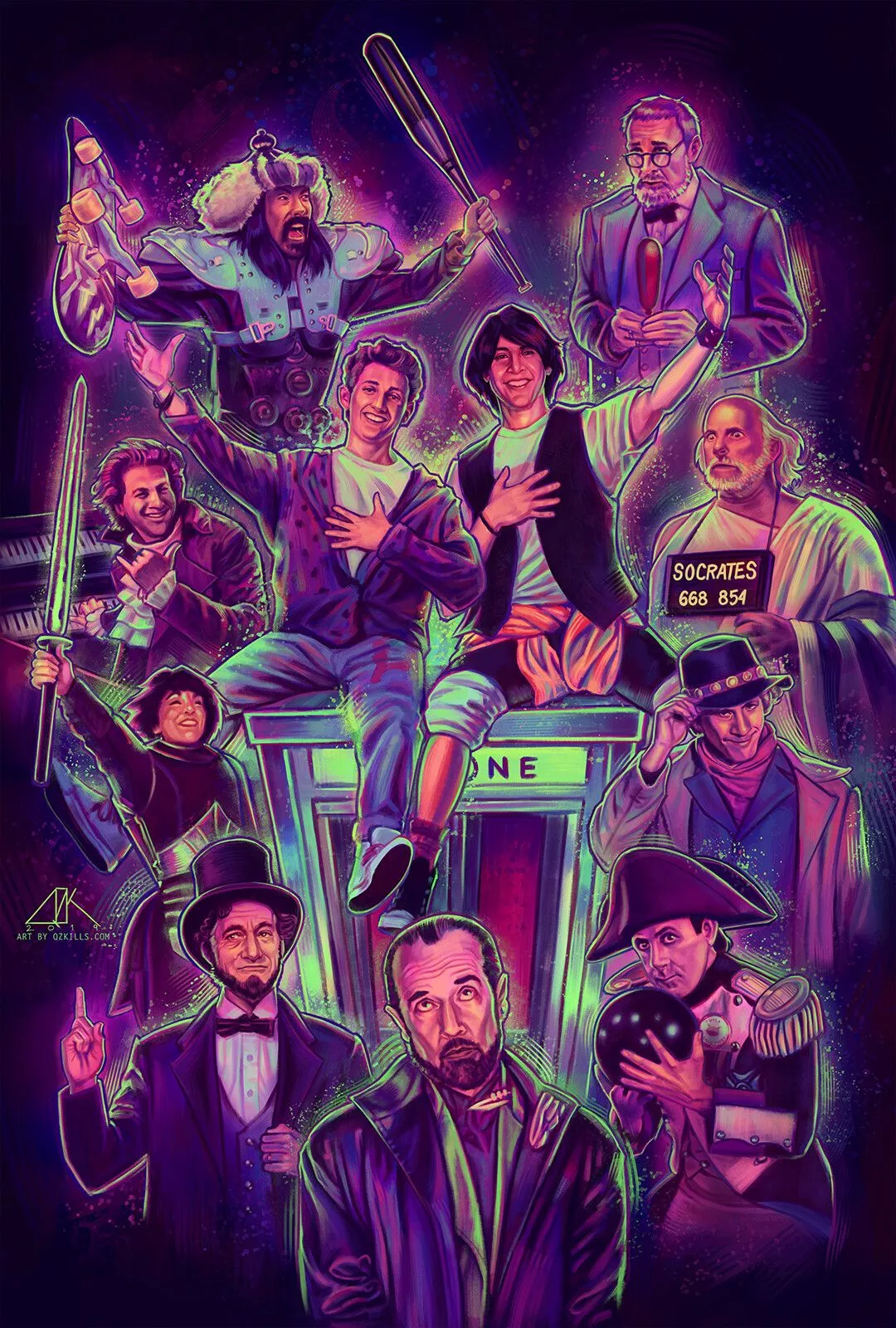 Excellent Adventure Alt. Poster