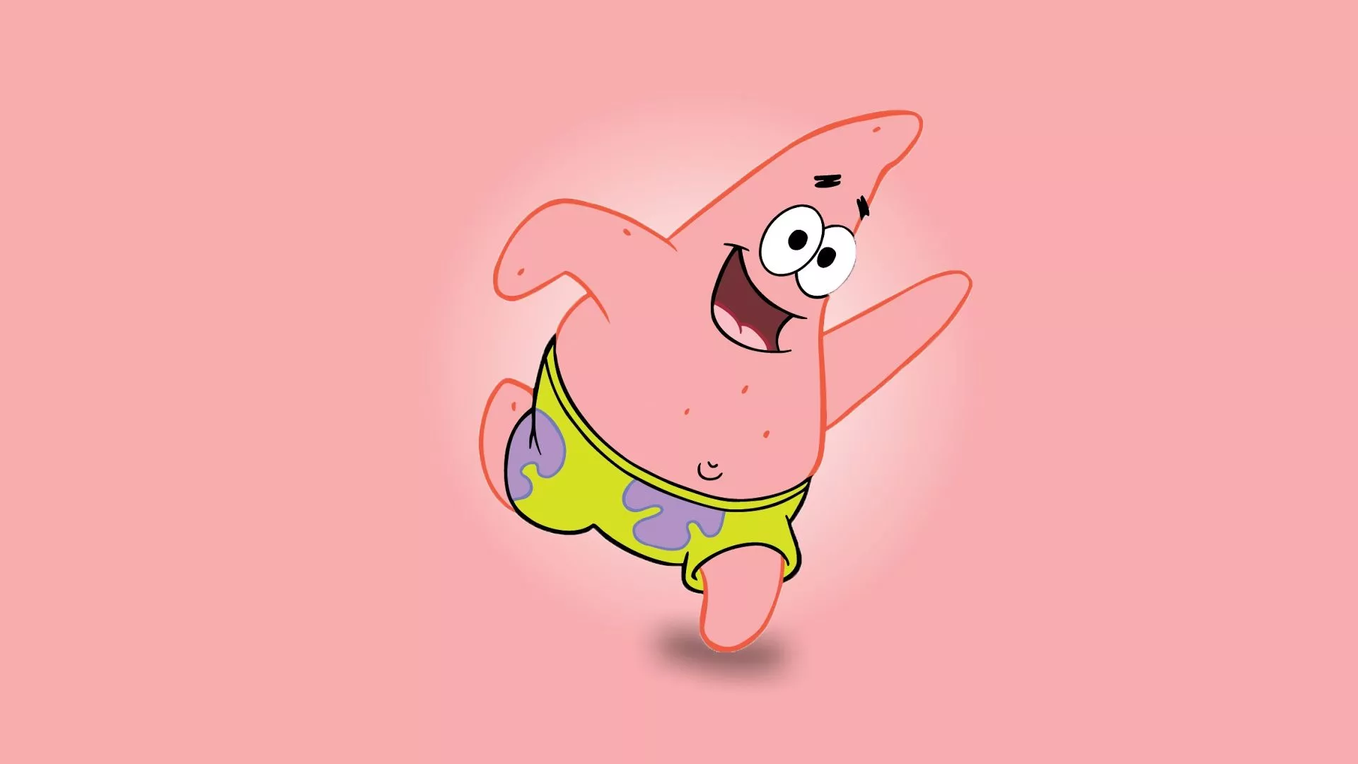 SpongeBob's Pal Patrick Star HD Wallpaper