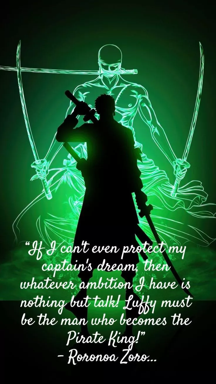 one piece quotes. roronoa zoro quotes