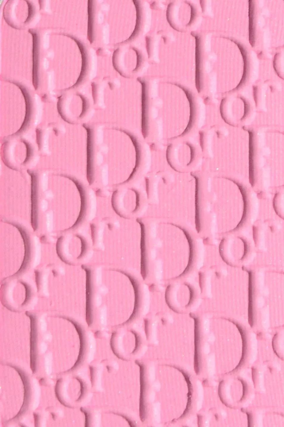 Bubblegum Pink Dior Designer Logo