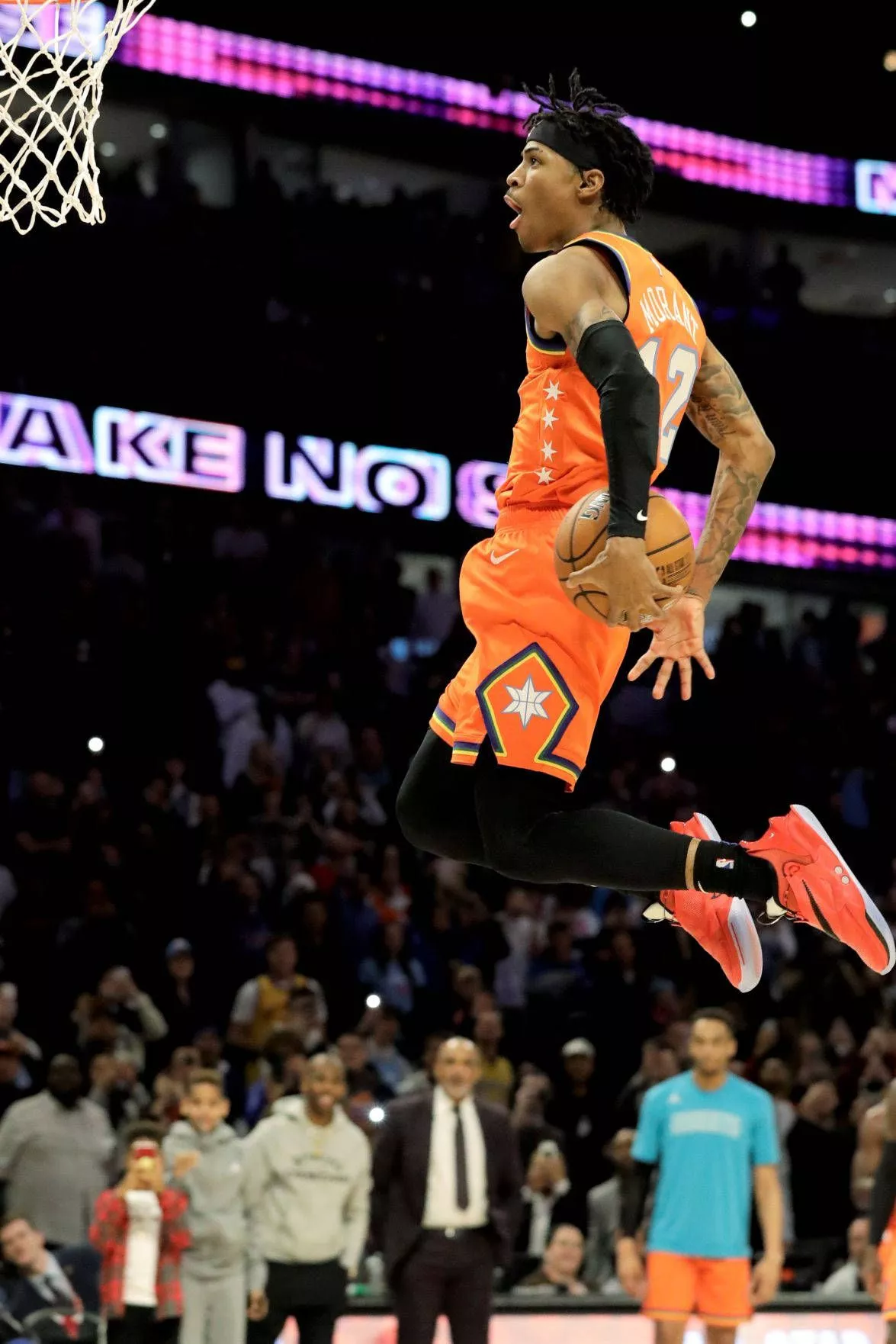 Ja Morant Dunk All Star Rising