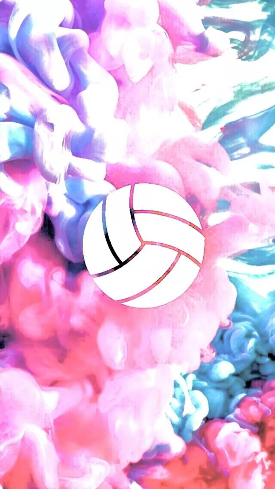 Download Volleyball Aesthetic Colored