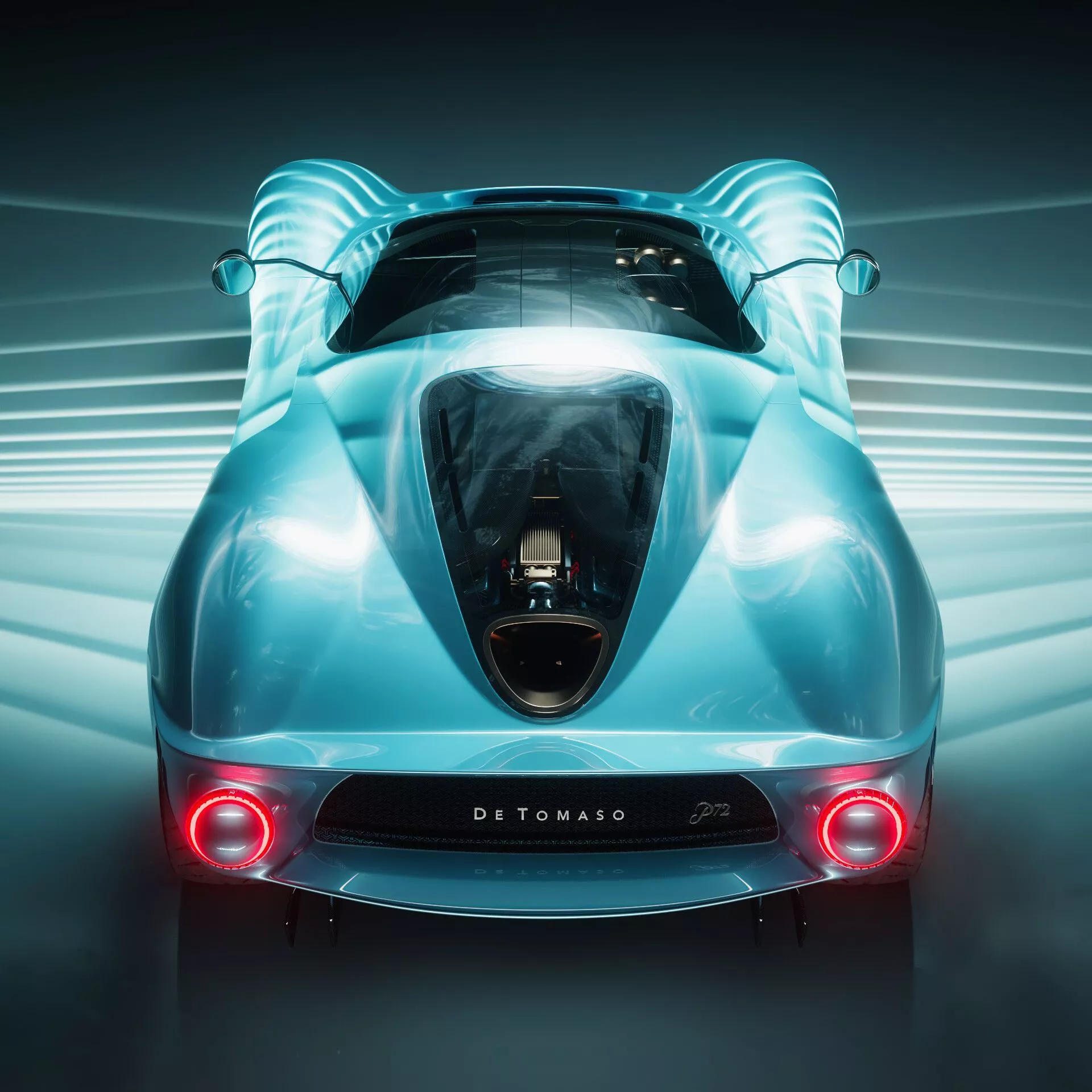 De Tomaso P72 CGI Redshift