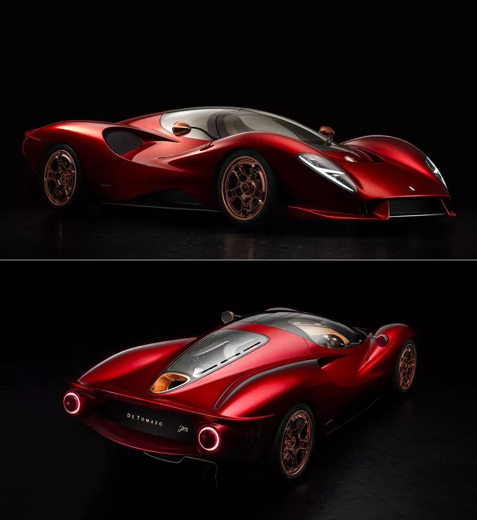 De Tomaso P72 is a Luxurious New