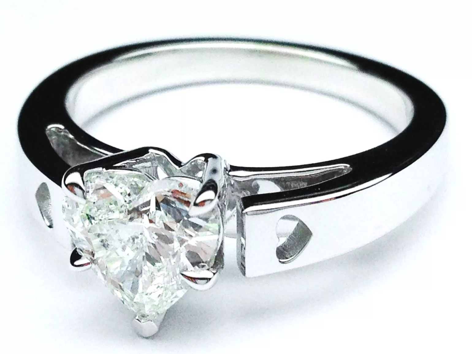 Solitaire Diamond Engagement Ring