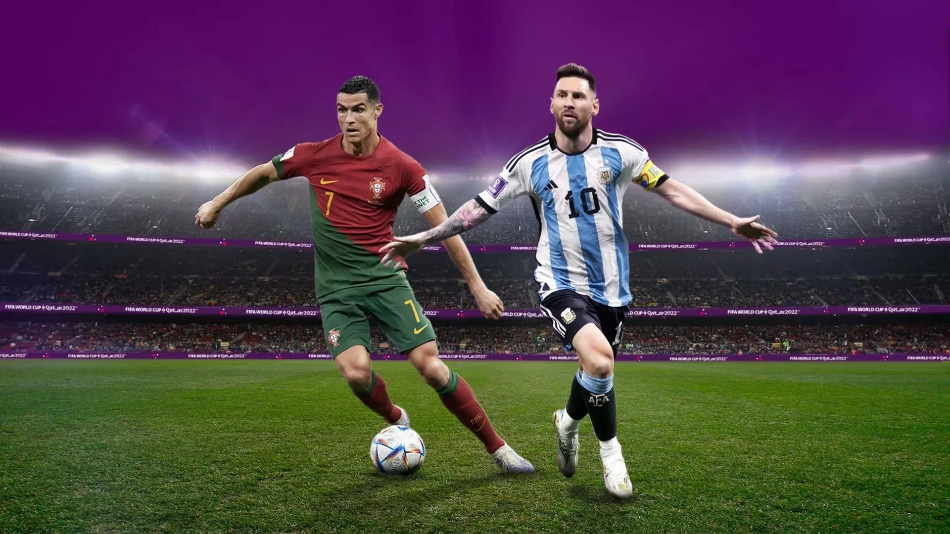Ronaldo vs Messi FIFA World Cup 2022