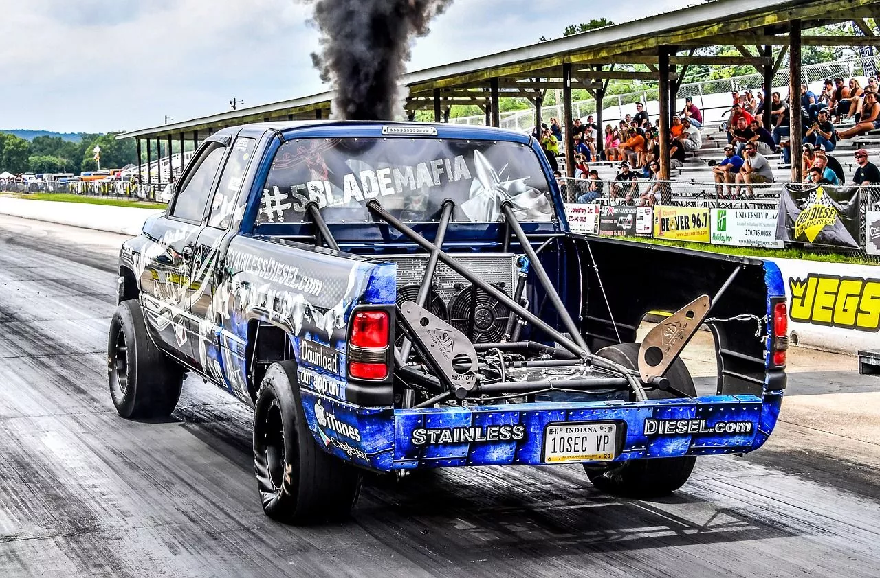 Diesel, drag, racing, truck, event
