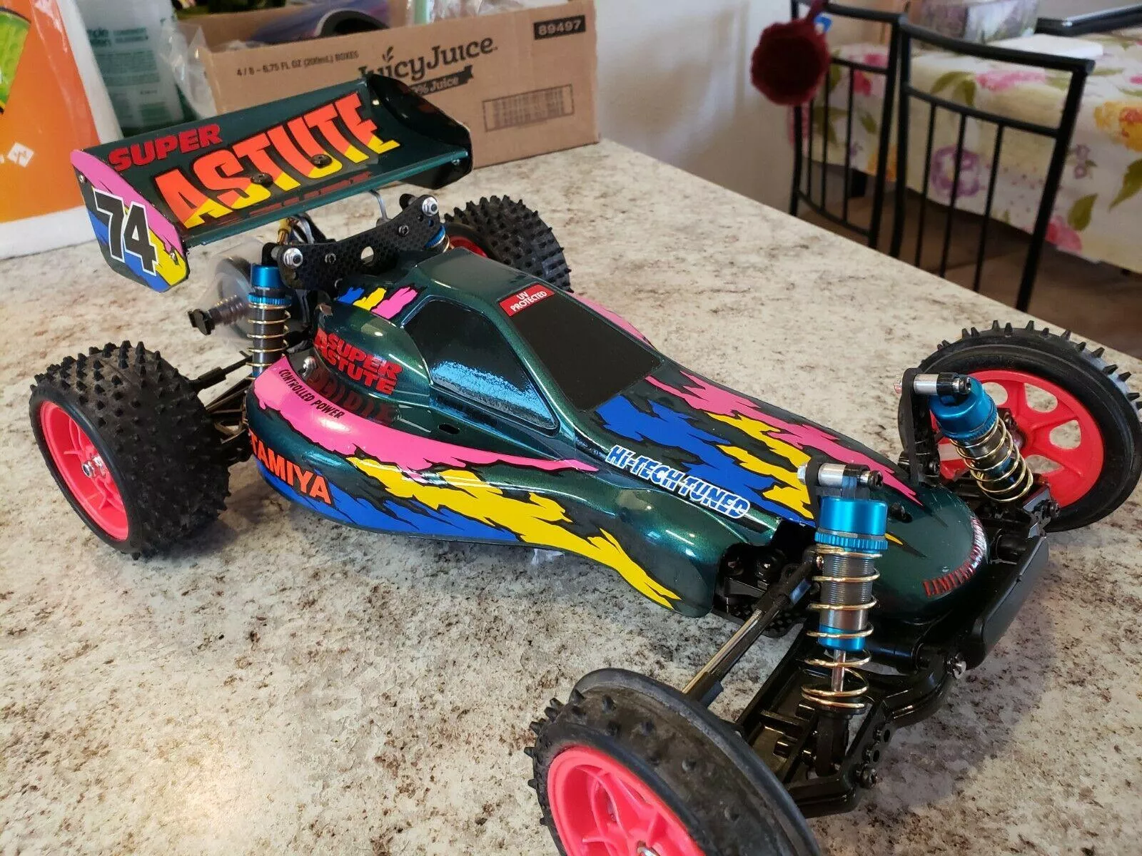 Custom Painted Tamiya Super Astute Body